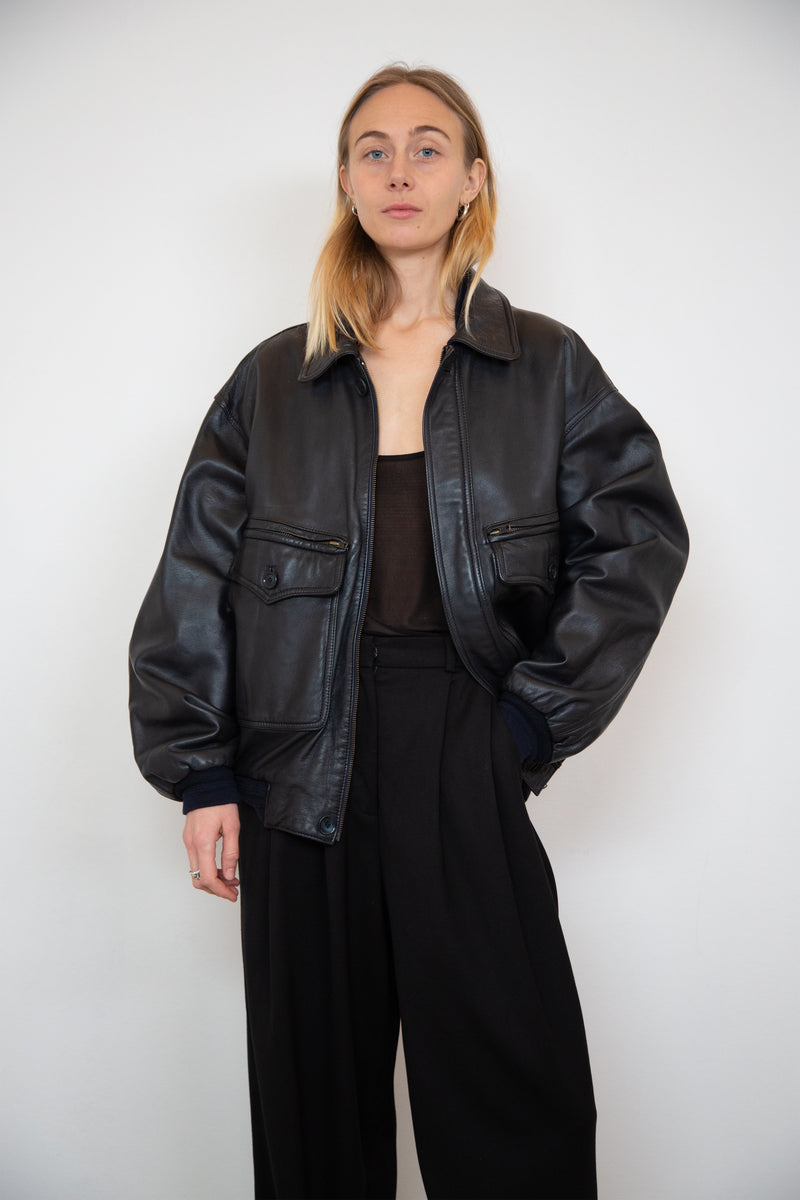 Yves Saint Laurent leather jacket