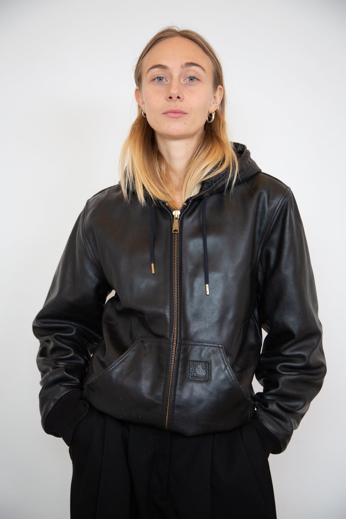 Carhartt leather jacket