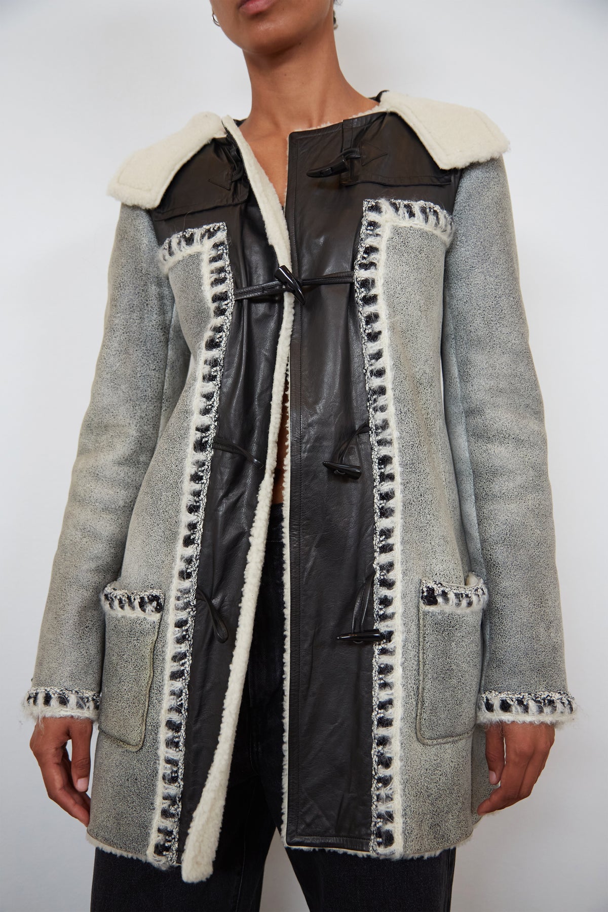 Chanel shearling jacket