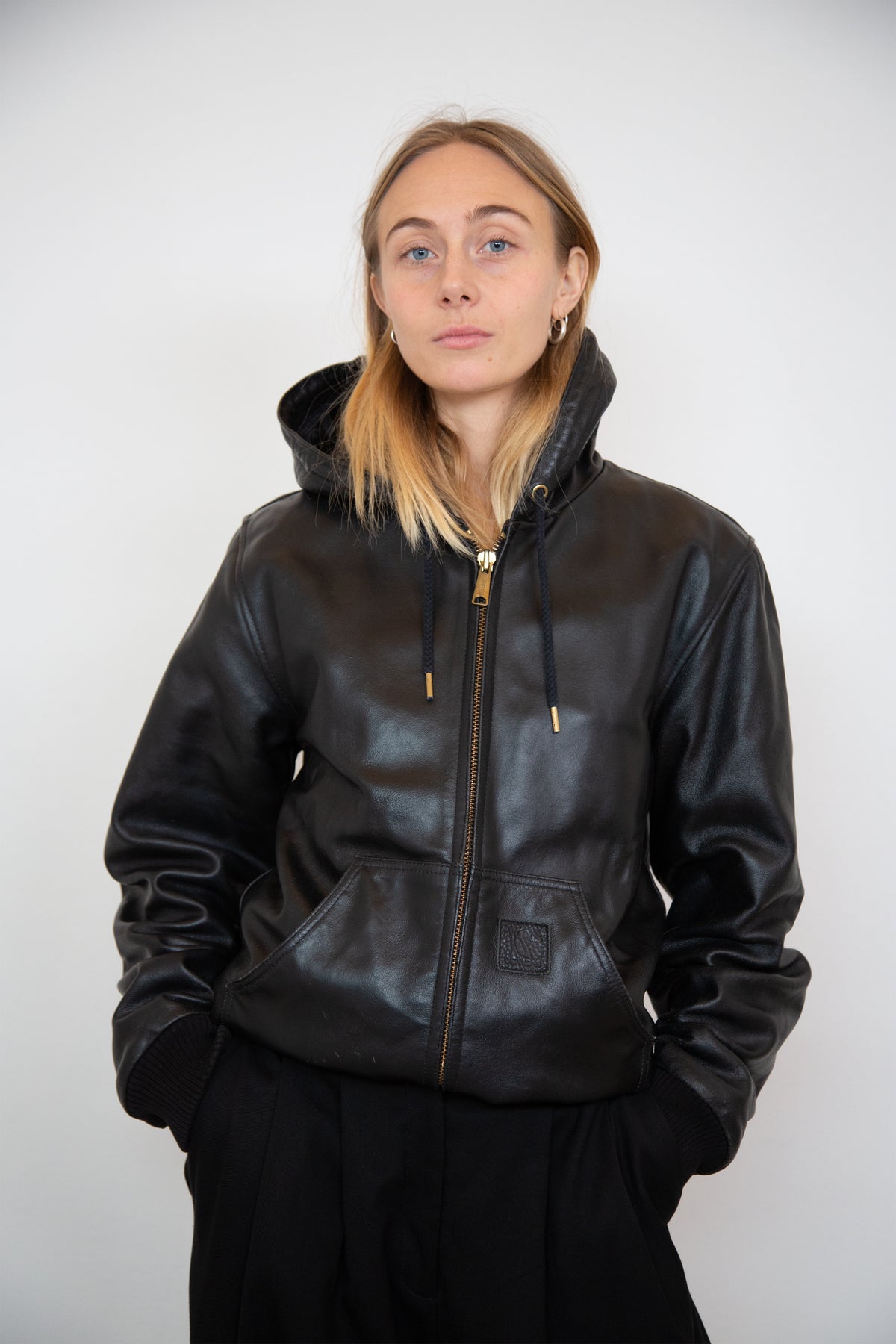 Carhartt leather jacket