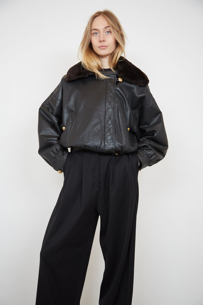 Loewe leather jacket