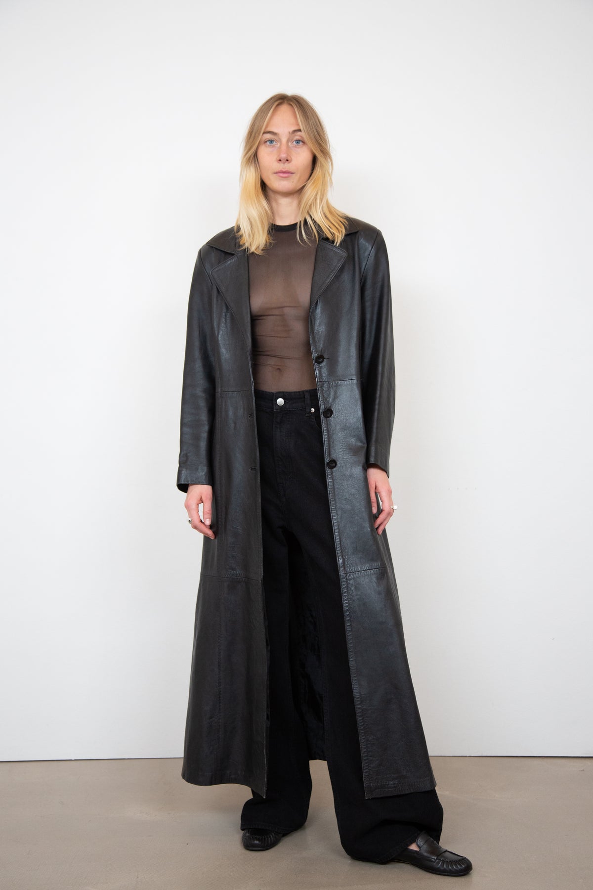 Versace leather jacket