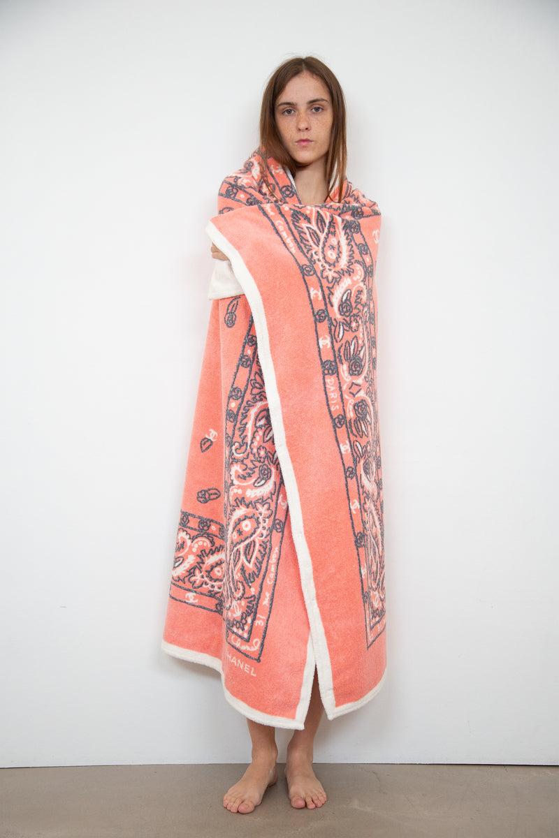Chanel beach towel