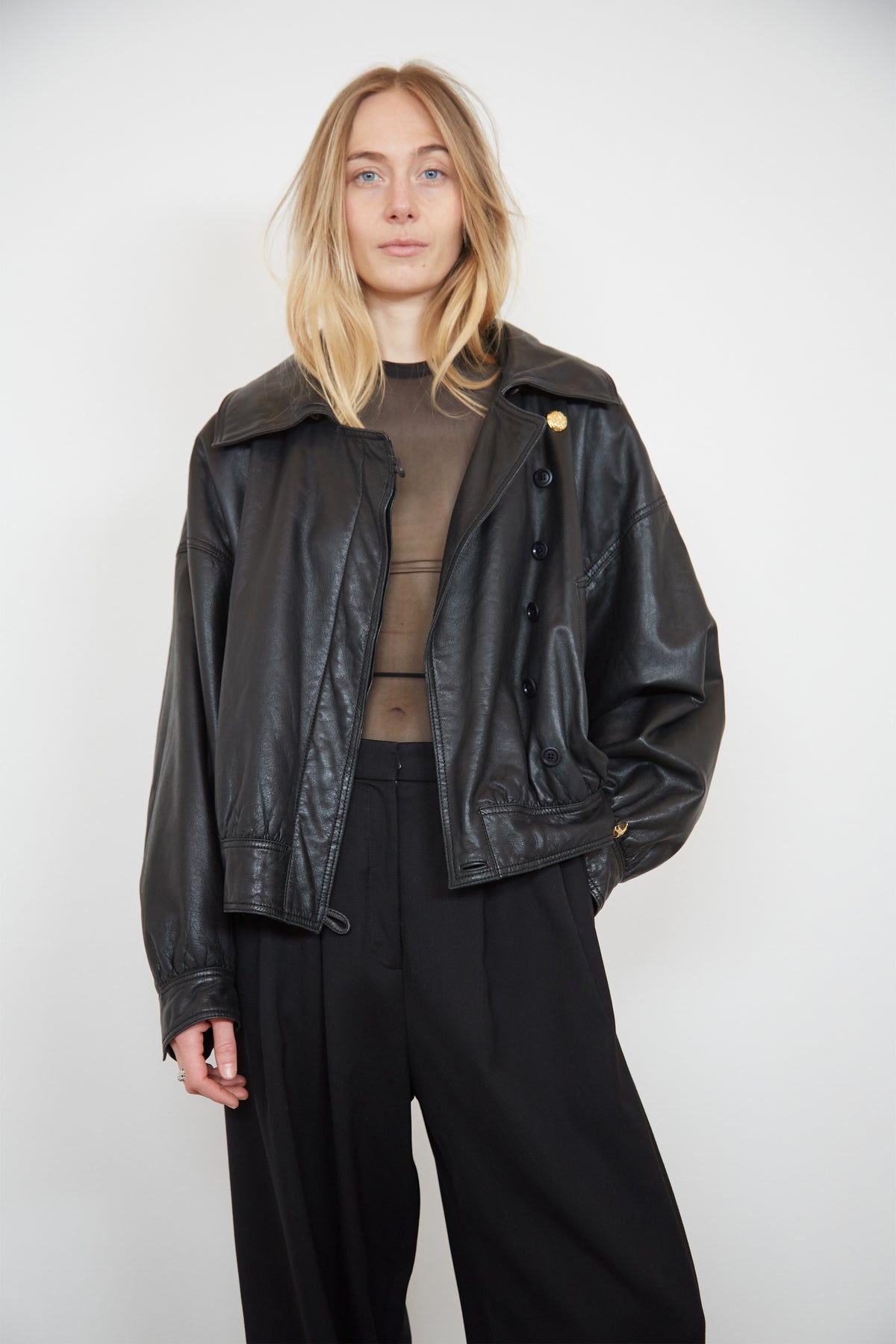Loewe leather jacket