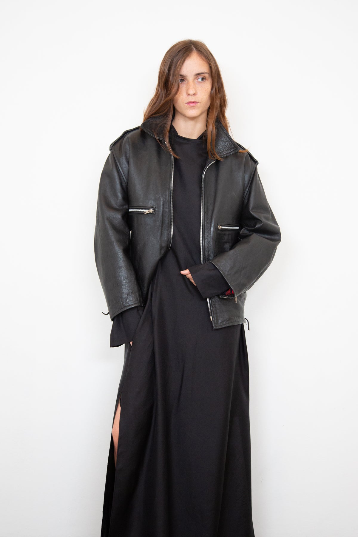 Leather jacket