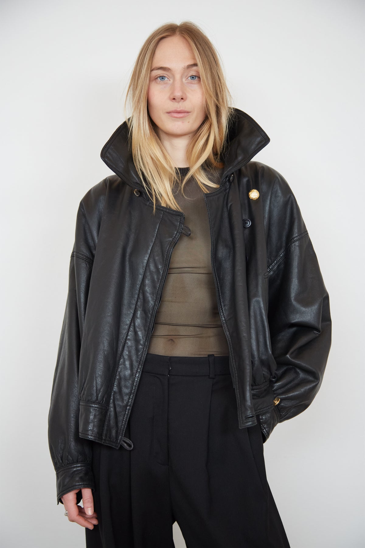 Loewe leather jacket