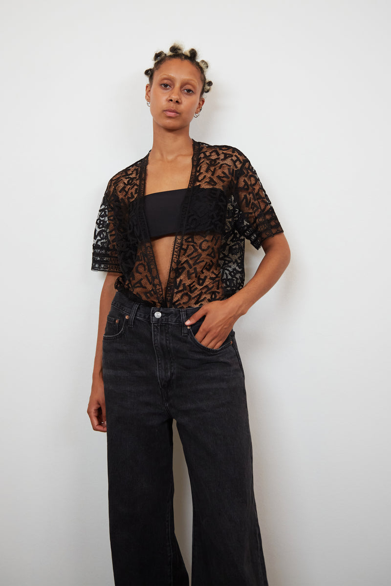 Chanel lace top