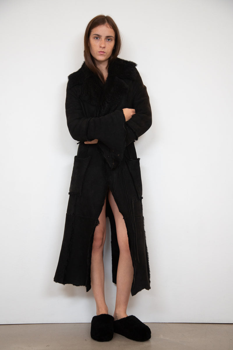 Vintage shearling coat