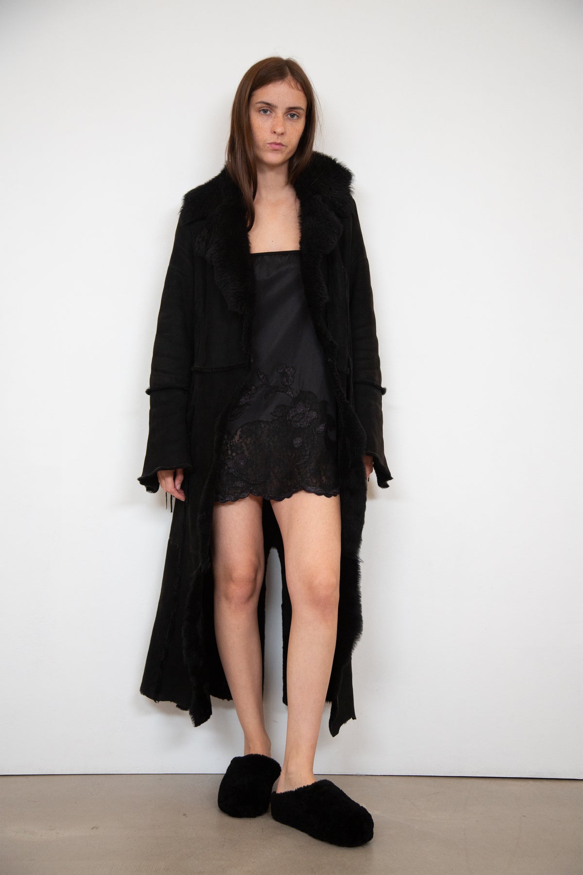 Vintage shearling coat