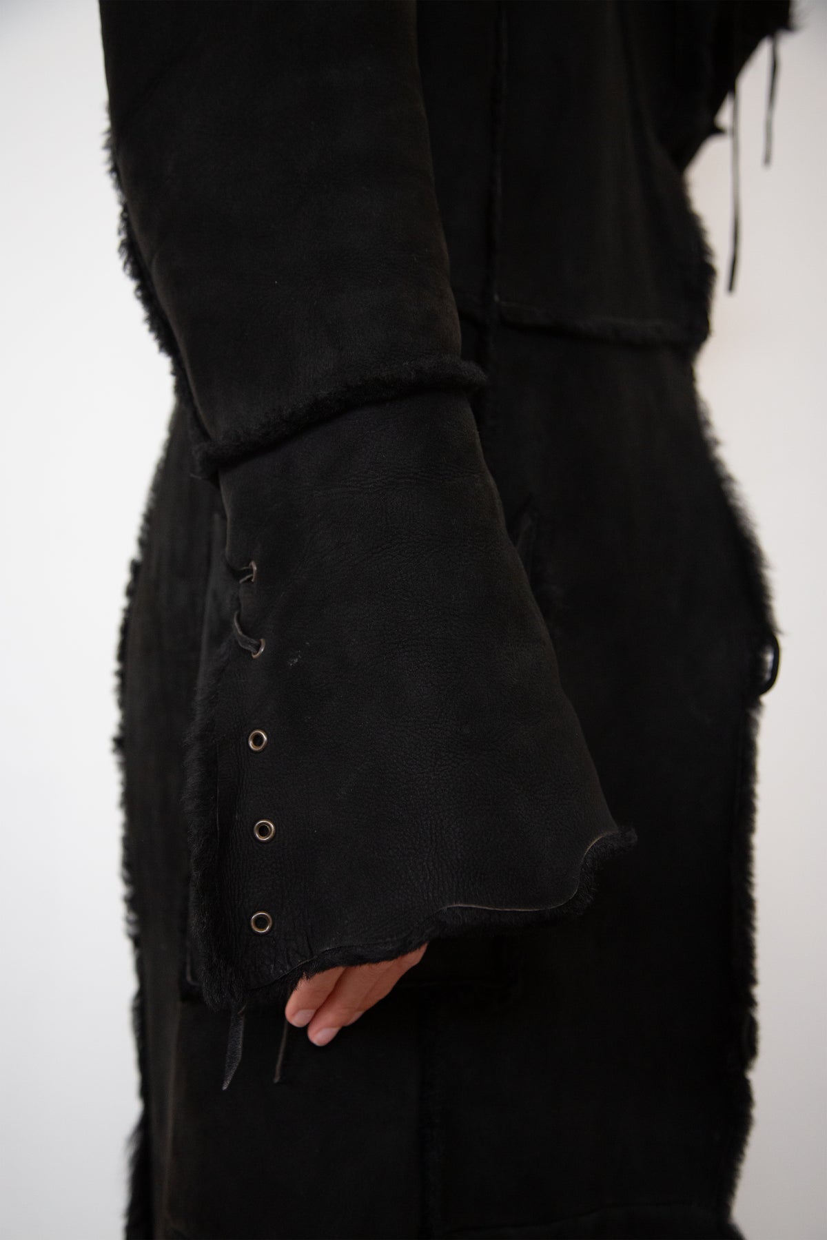 Vintage shearling coat