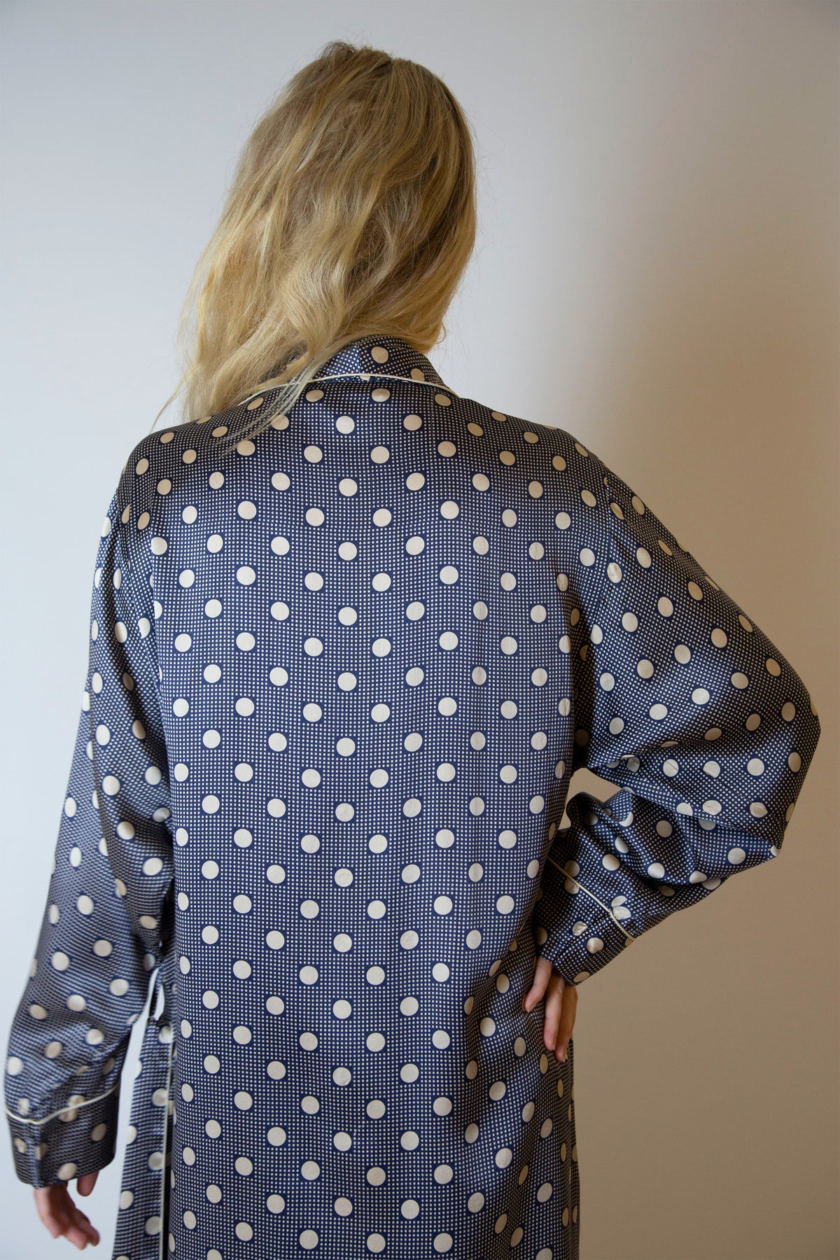 Vintage silk robe