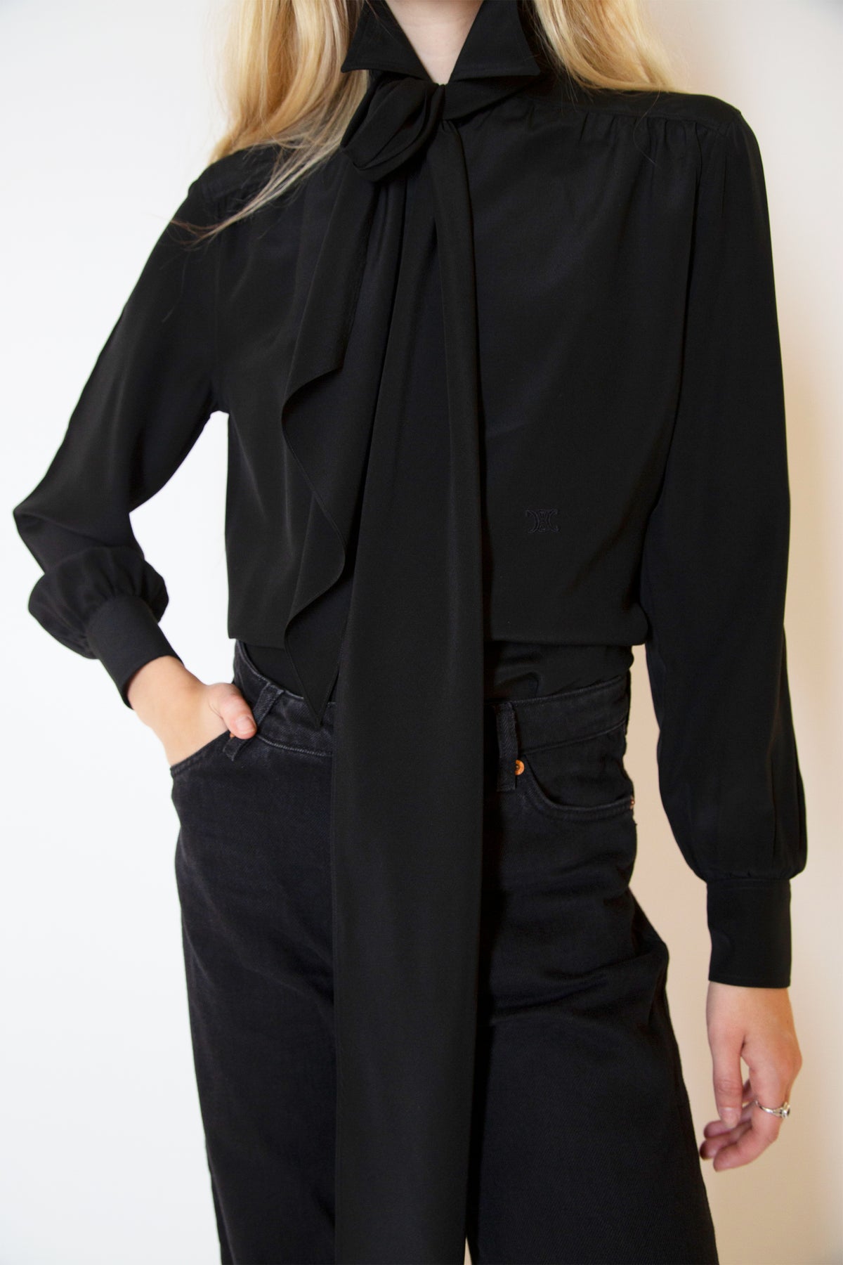 Celine silk shirt