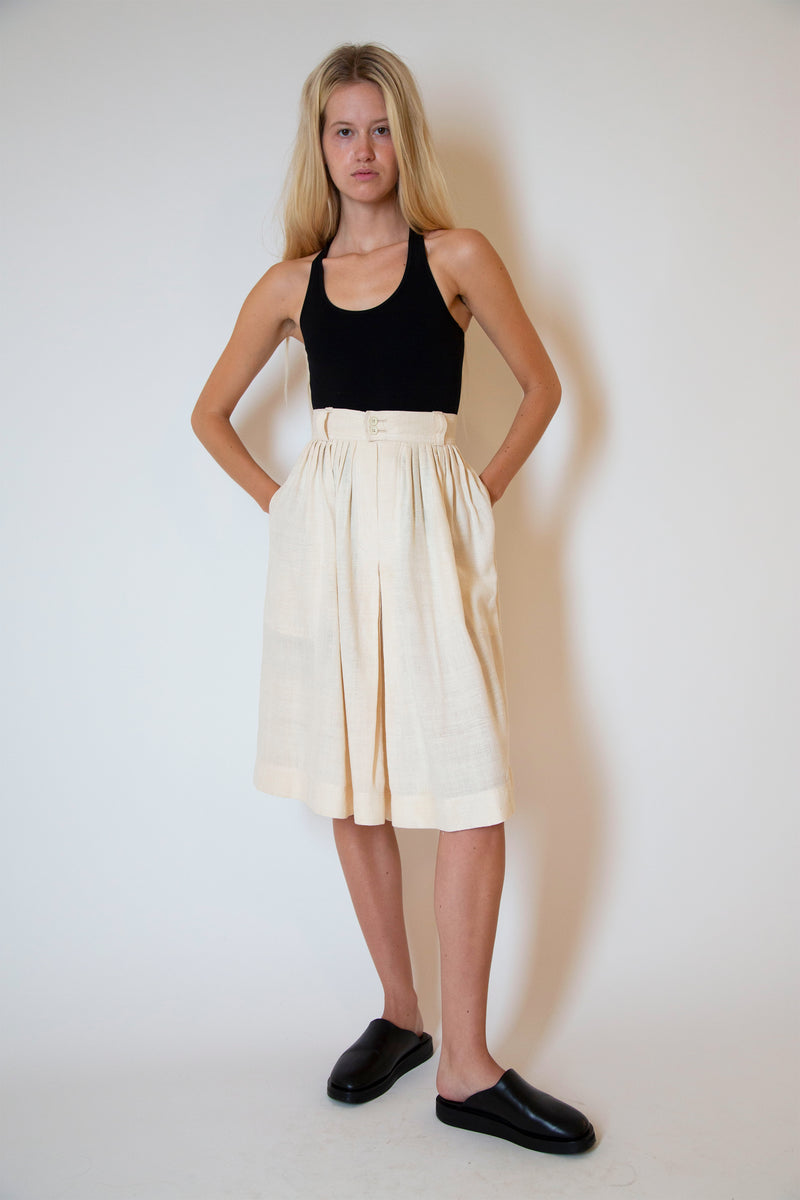 Yves Saint Laurent midi skirt