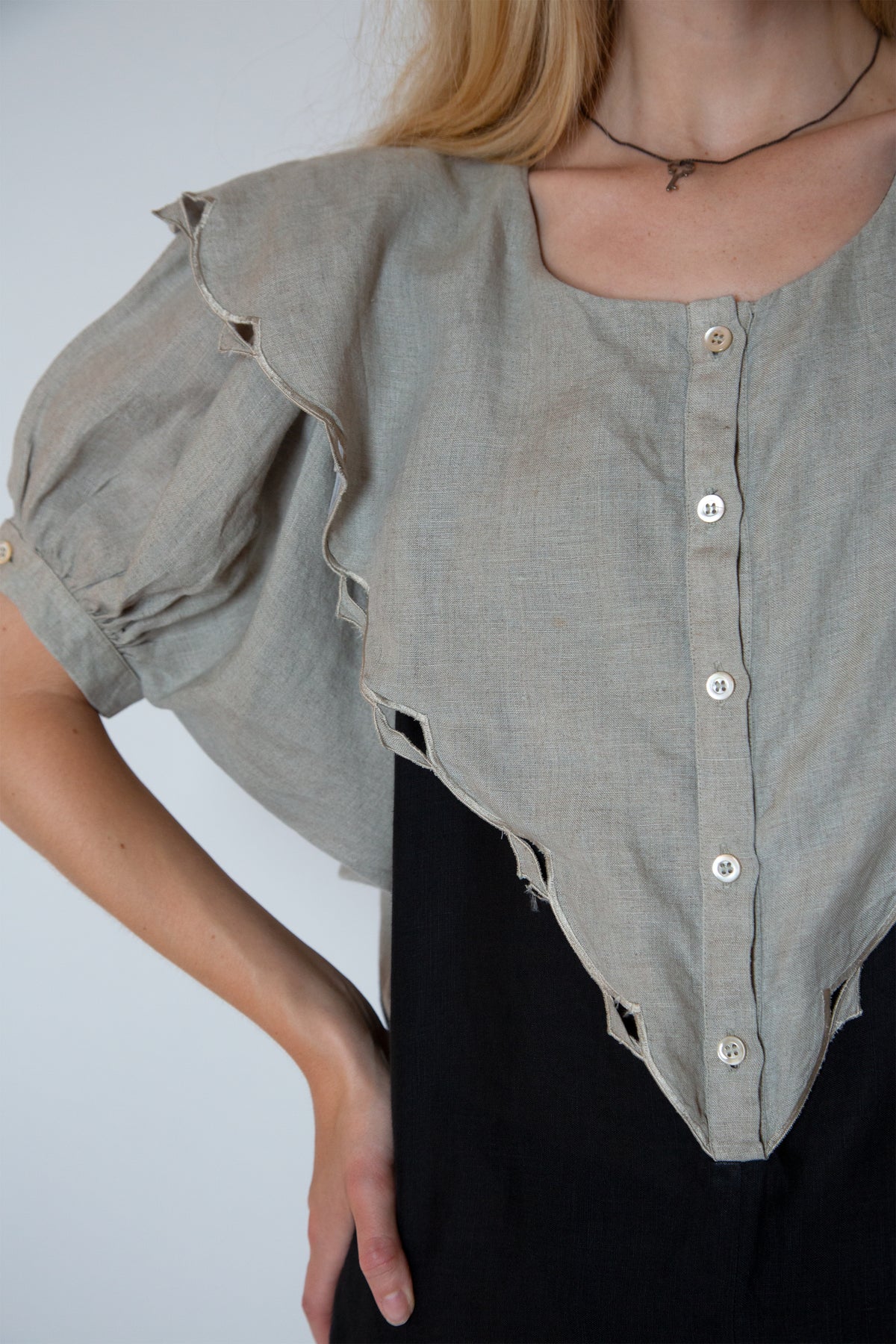 Vintage linen dress
