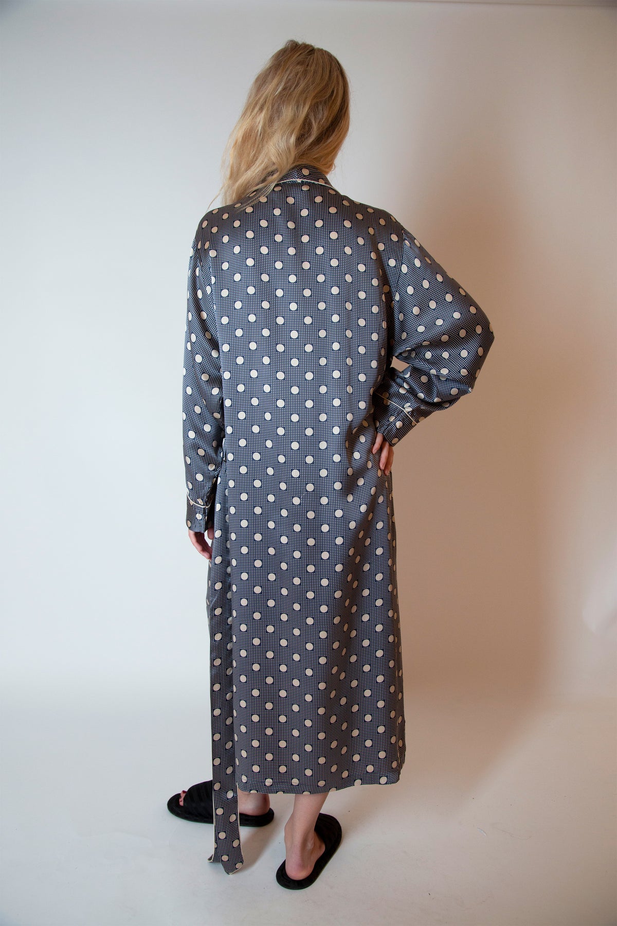 Vintage silk robe