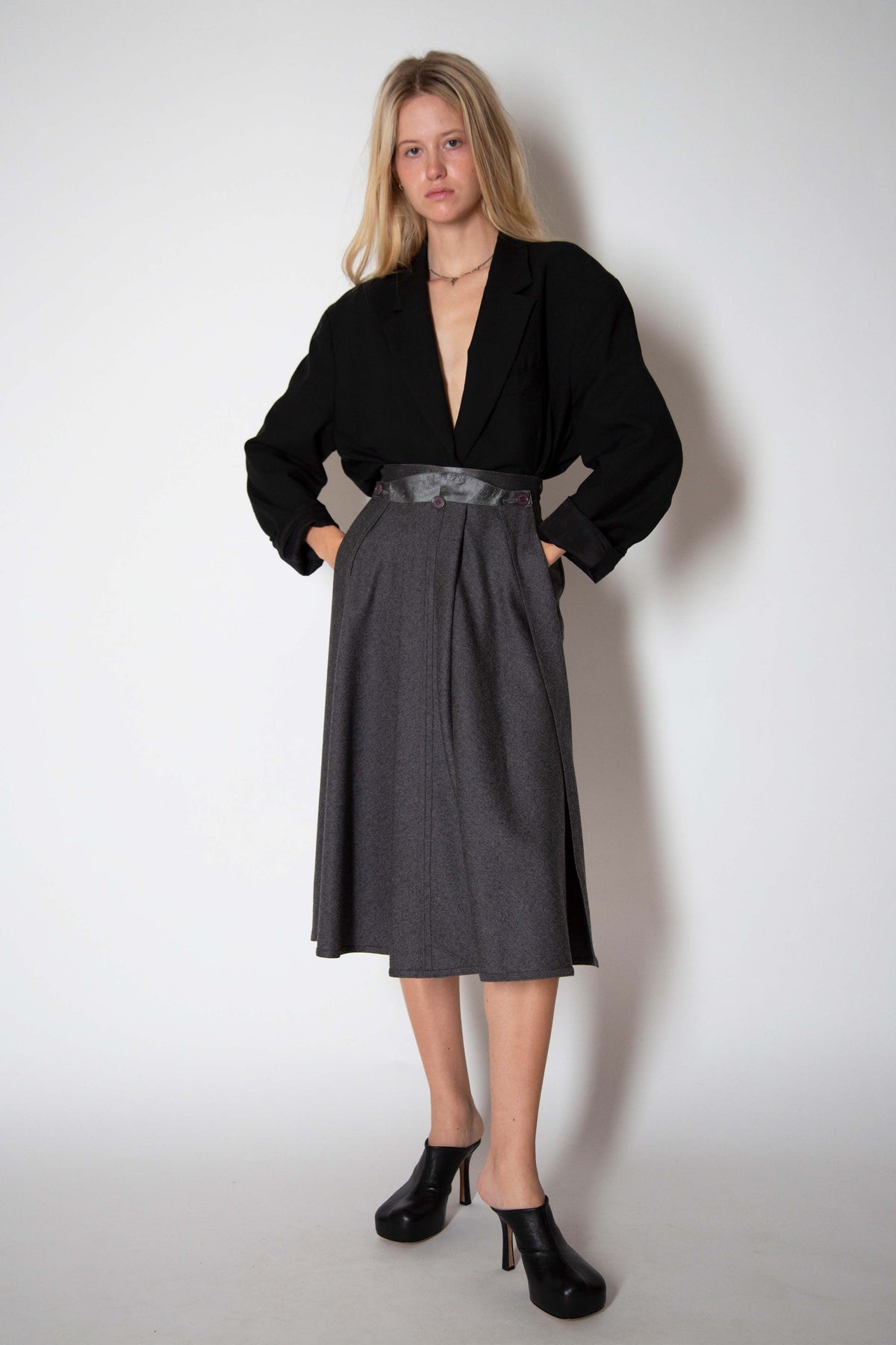 Gianfranco Ferre “ wrap “ skirt