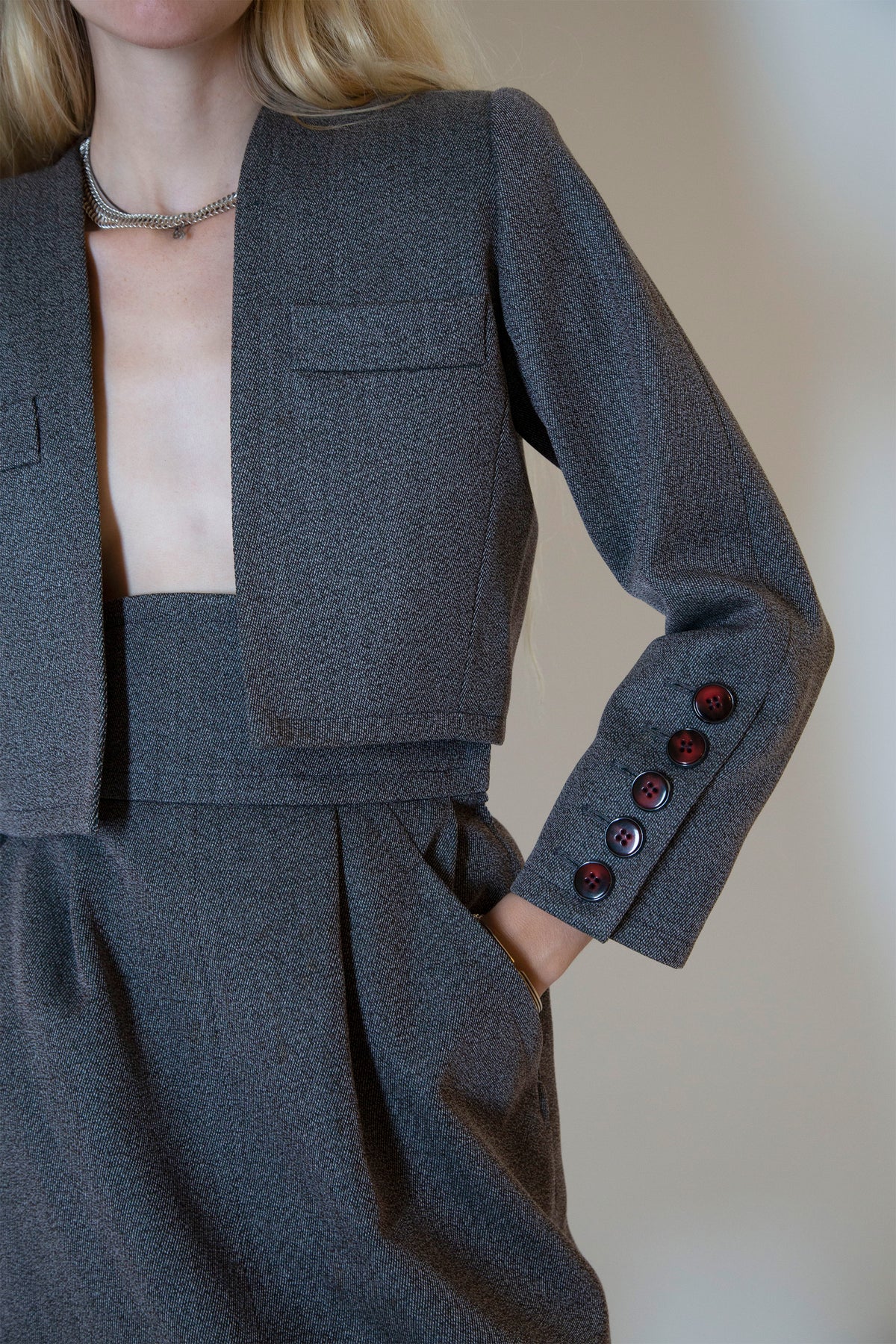 Yves Saint Laurent suit