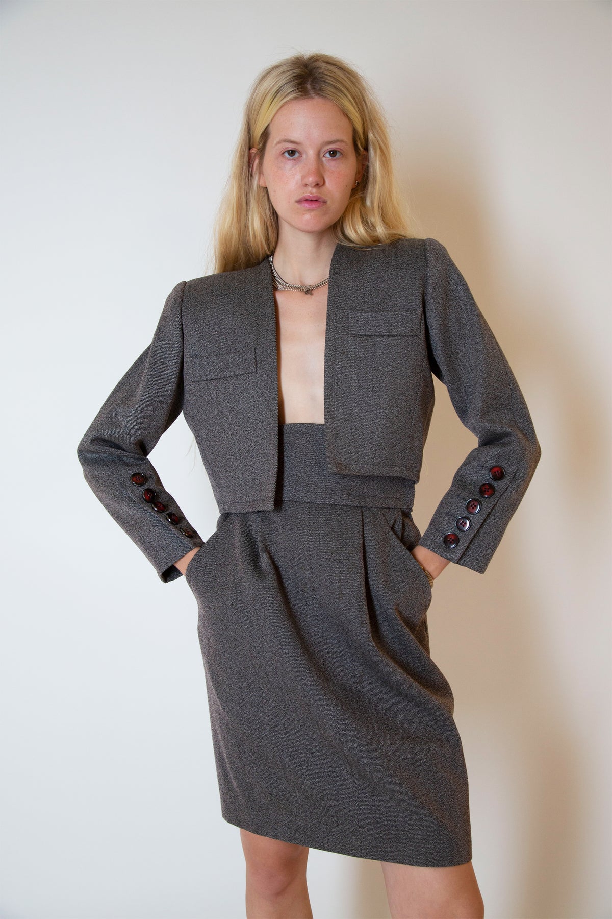 Yves Saint Laurent suit