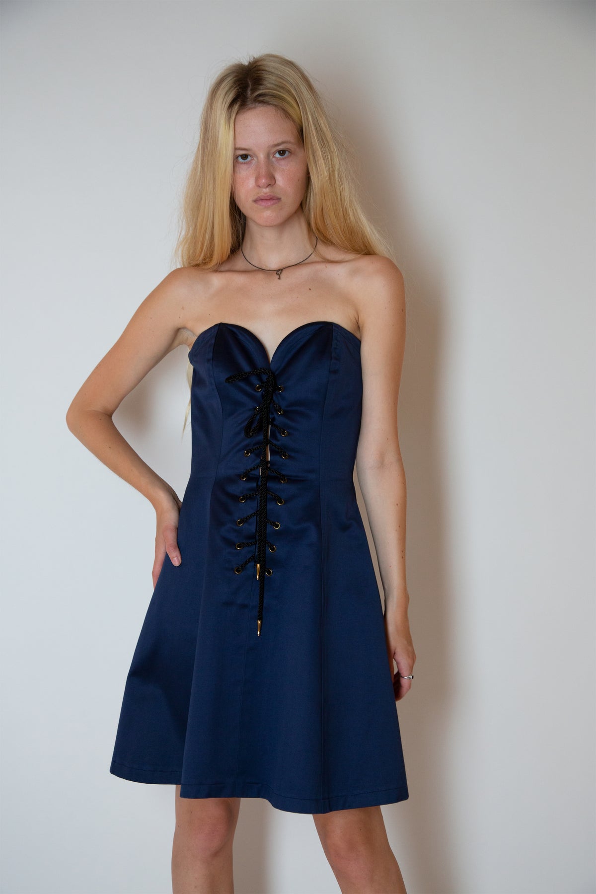 Yves Saint Laurent bustier dress