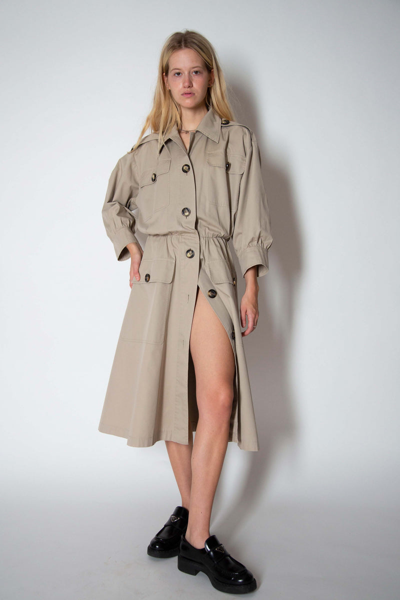 Yves Saint Laurent safari dress