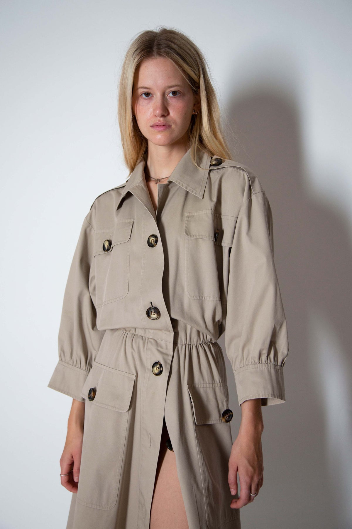 Yves Saint Laurent safari dress