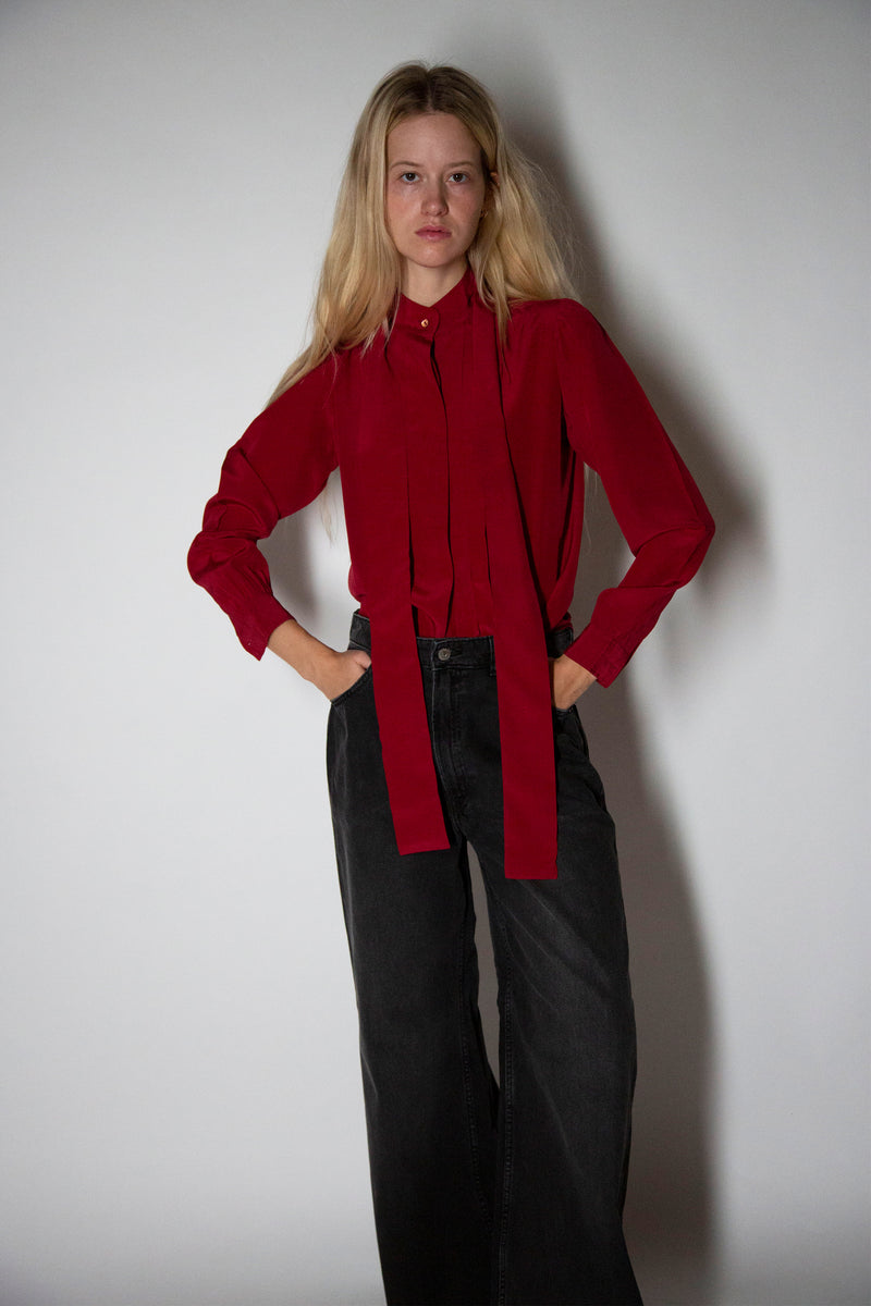 Yves Saint Laurent silk shirt