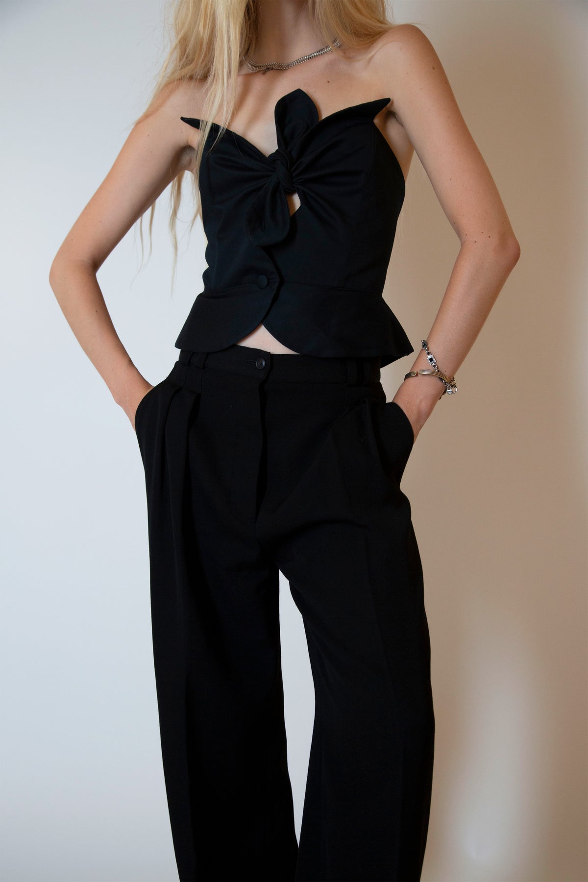 Yves Saint Laurent bustier