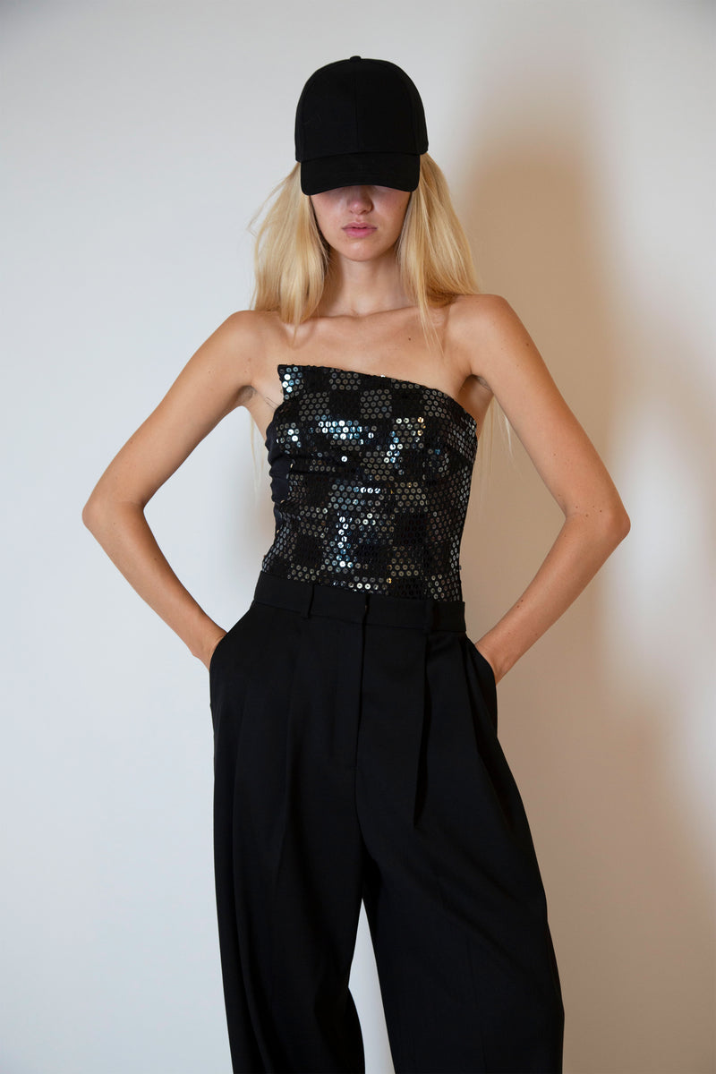 Gianfranco Ferre sequin body