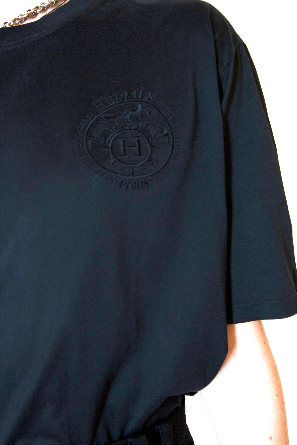 Hermes black t-shirt