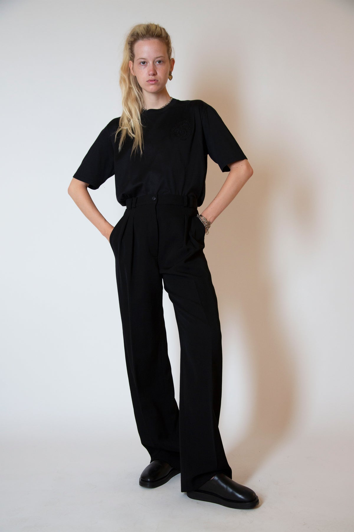 Hermes black t-shirt