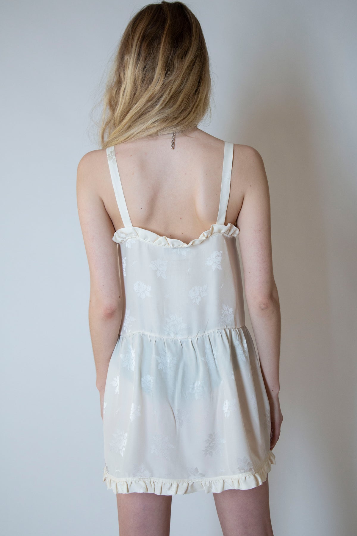 Yves Saint Laurent printed silk dress