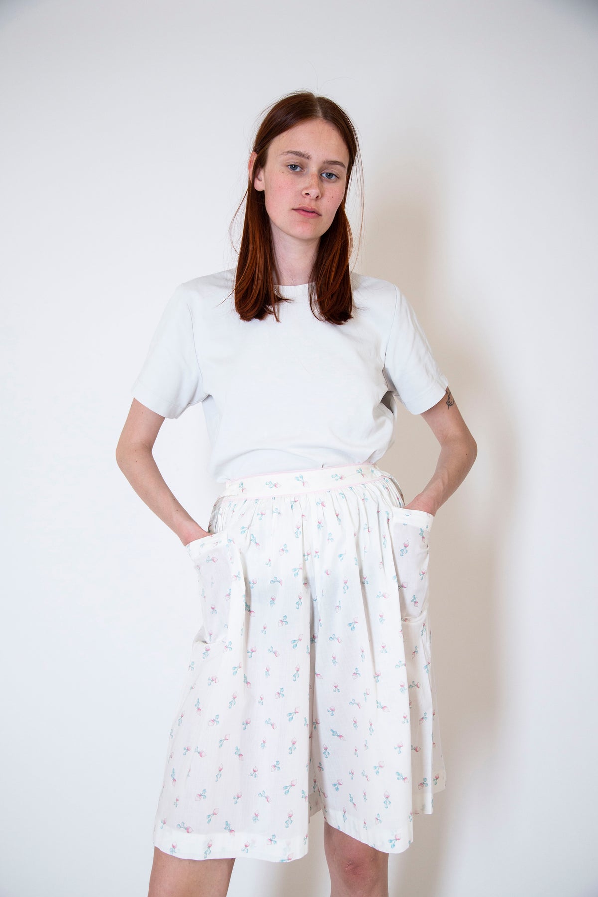 Vintage  Cacherel printed shorts