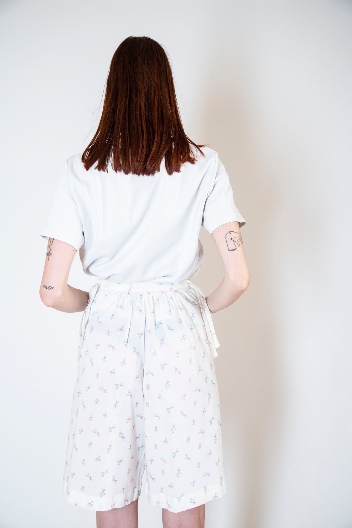 Vintage  Cacherel printed shorts