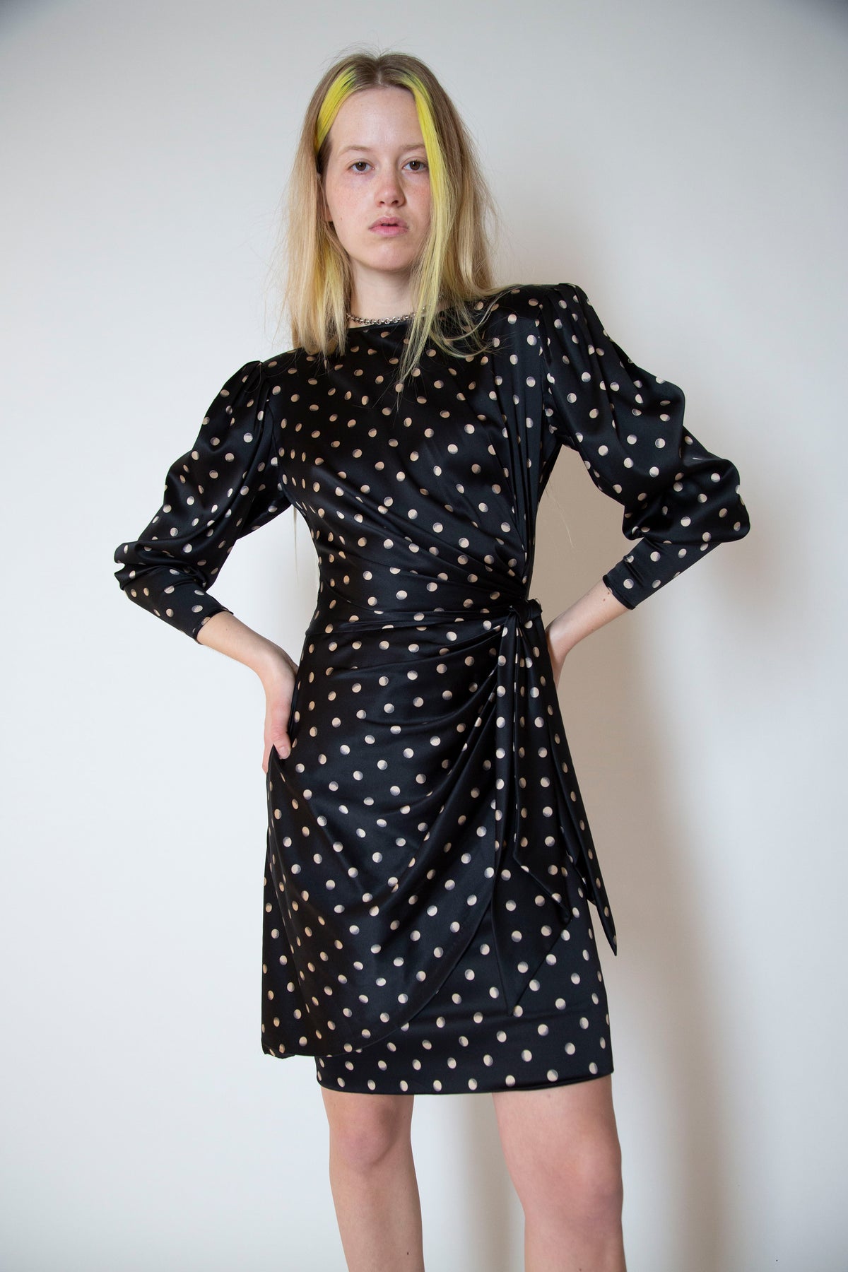 Ungaro dotted silk dress