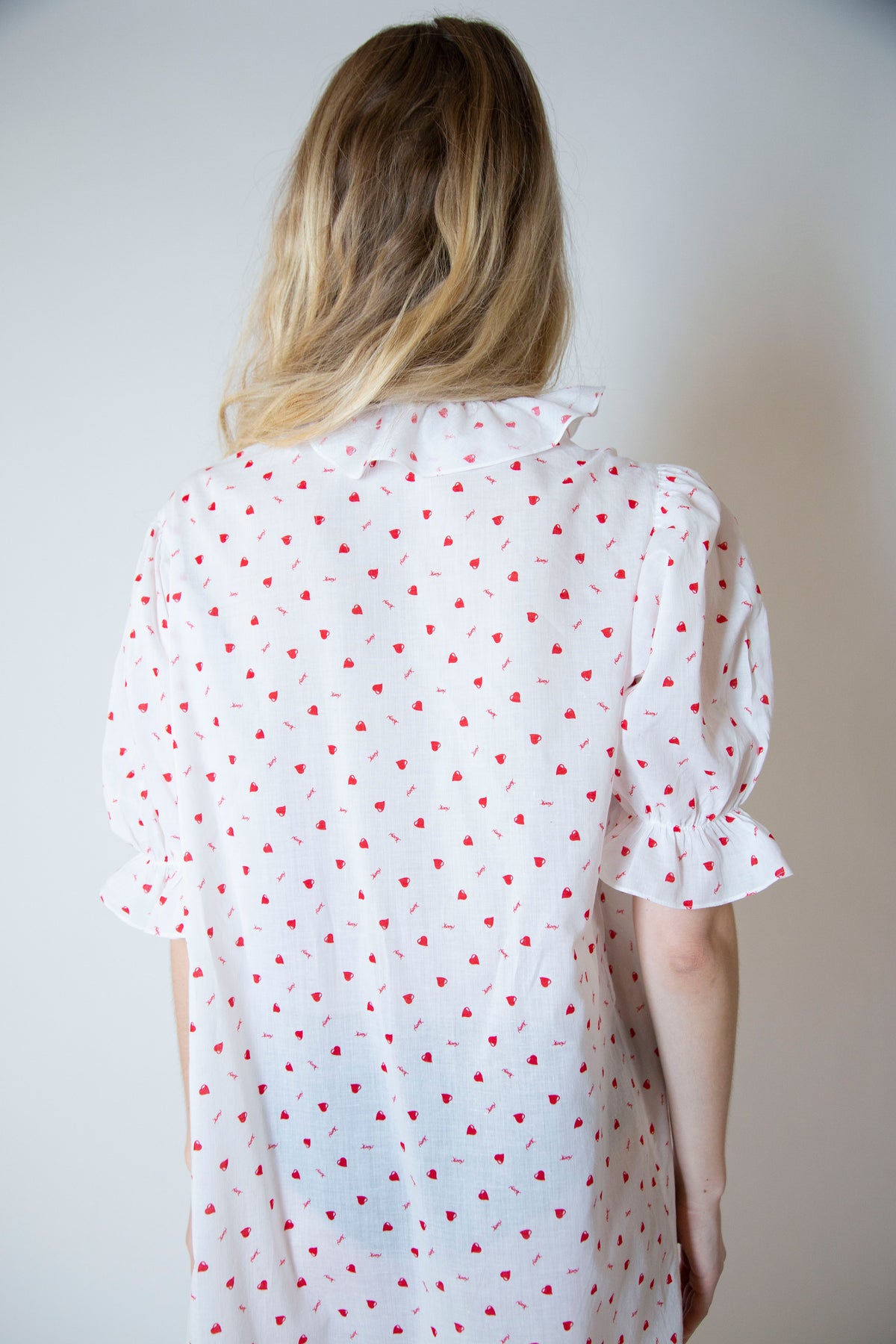 Yves Saint Laurent printed robe