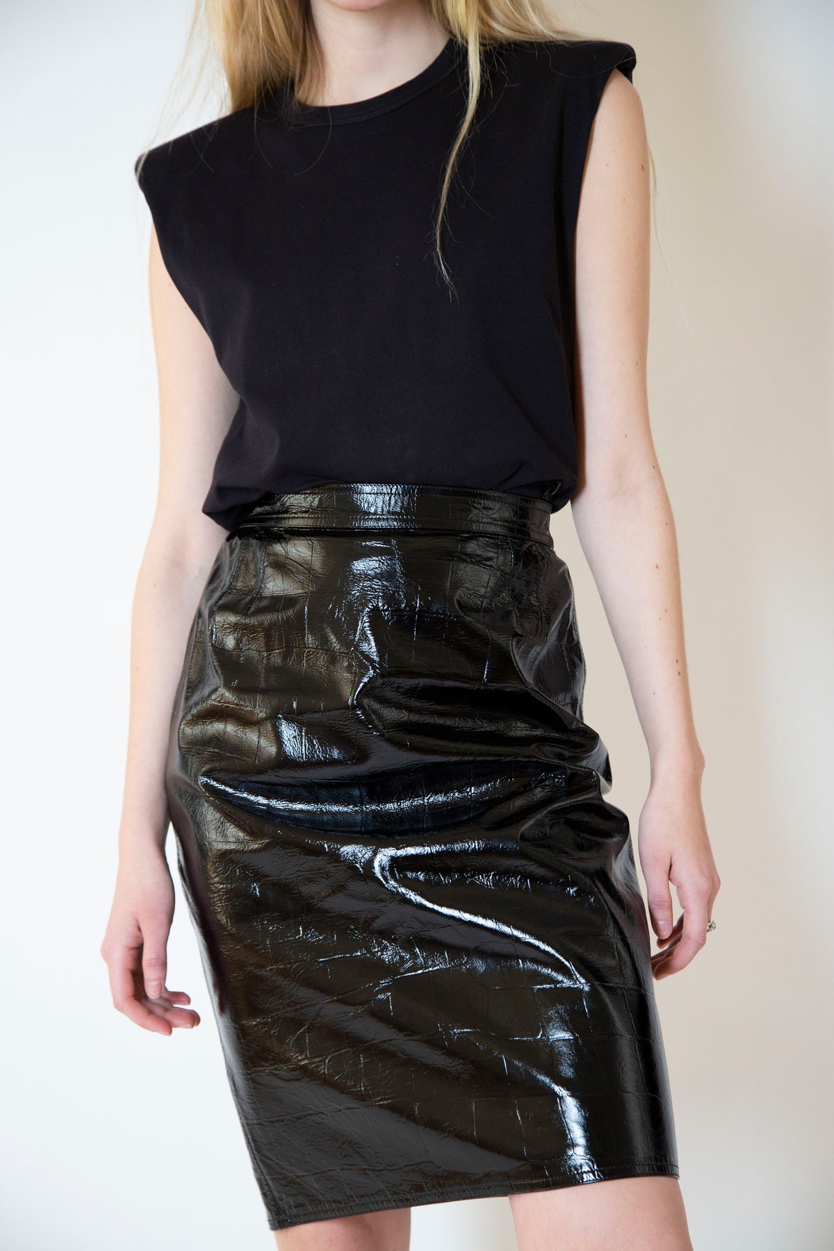 Ungaro patent skirt