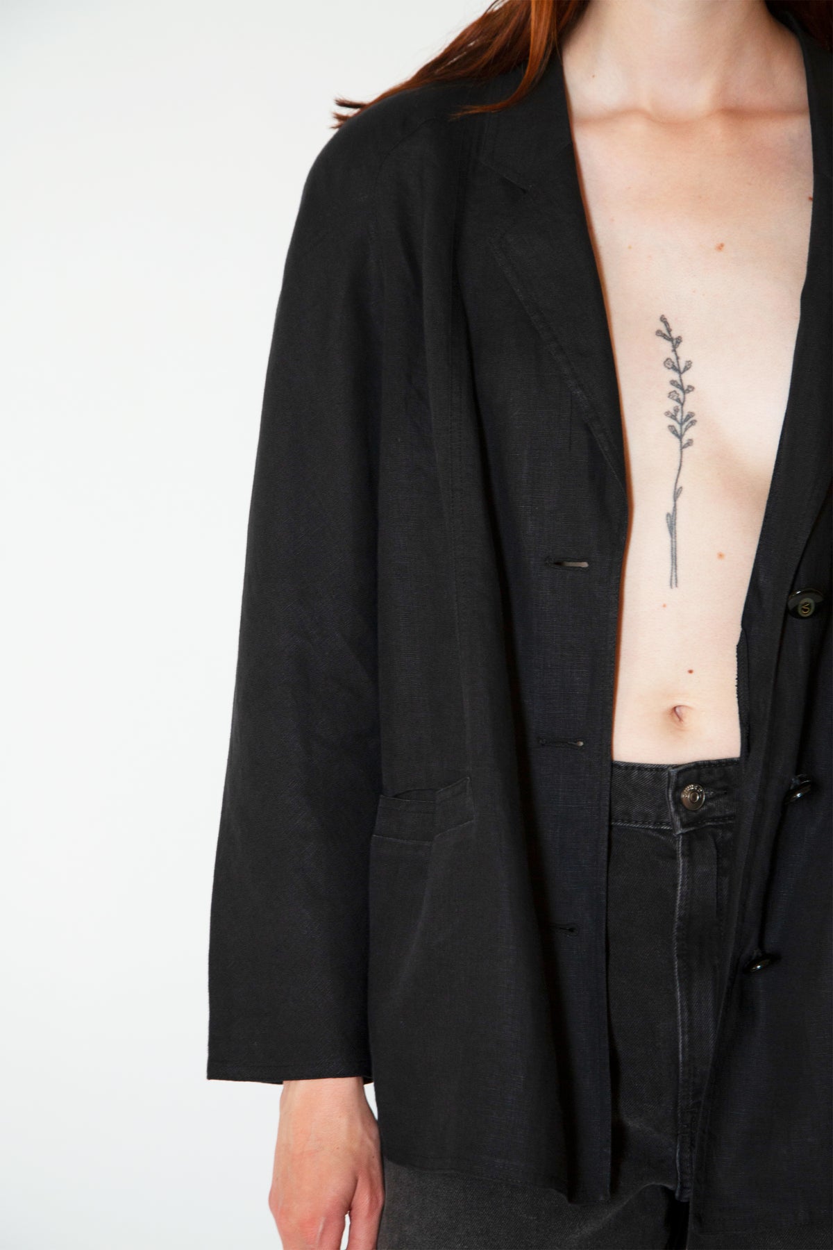 Vintage  linen blazer