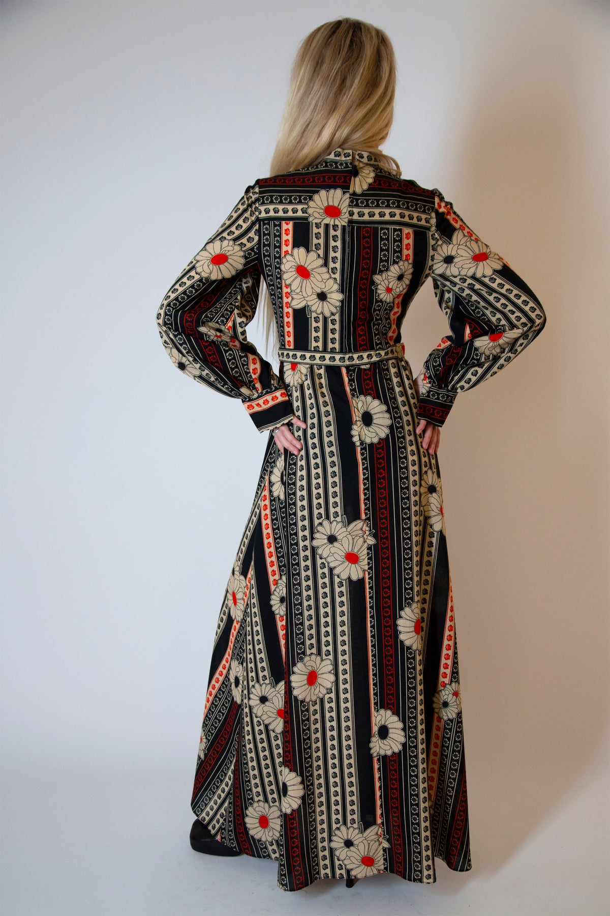 Jean Varon printed wool dress