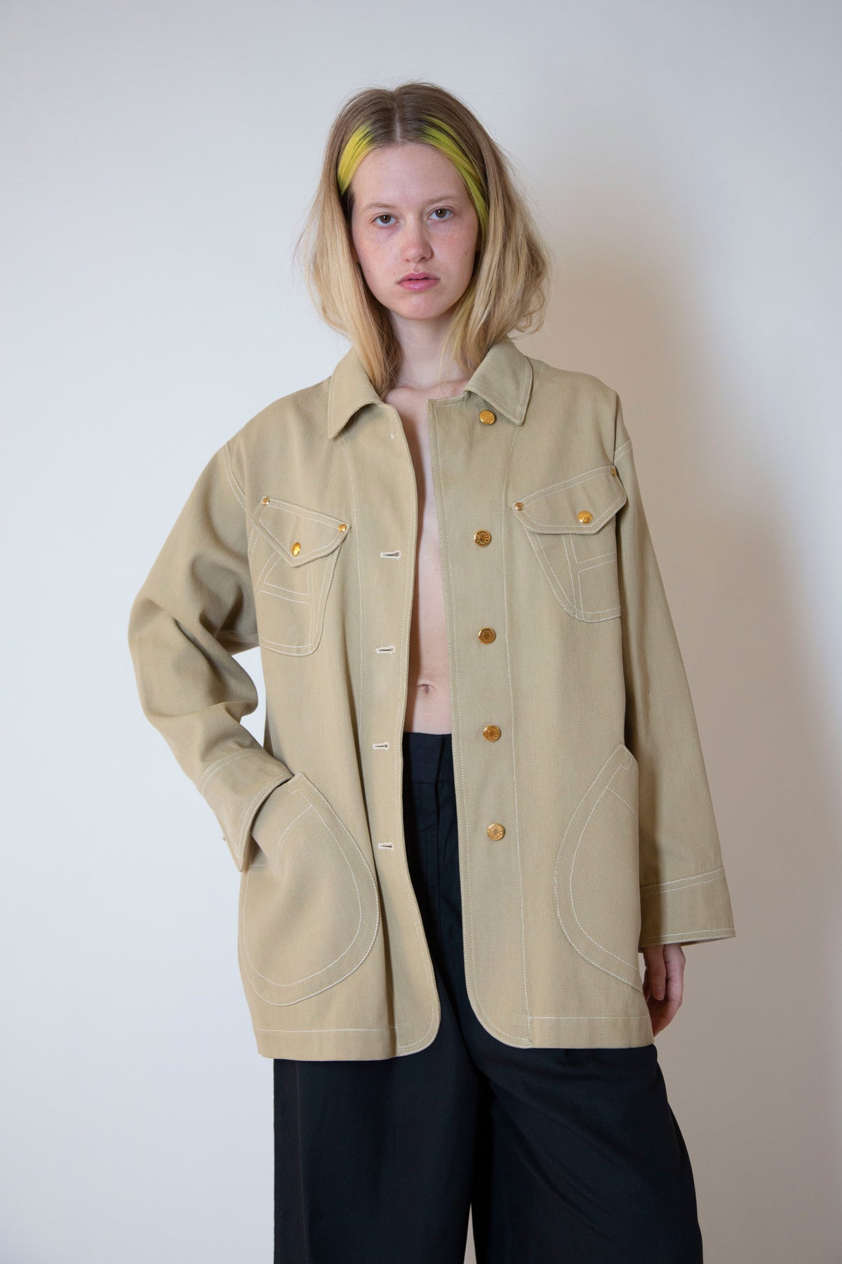 Hermes canvas jacket