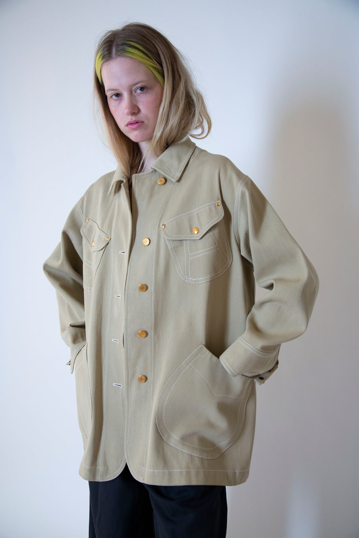 Hermes canvas jacket