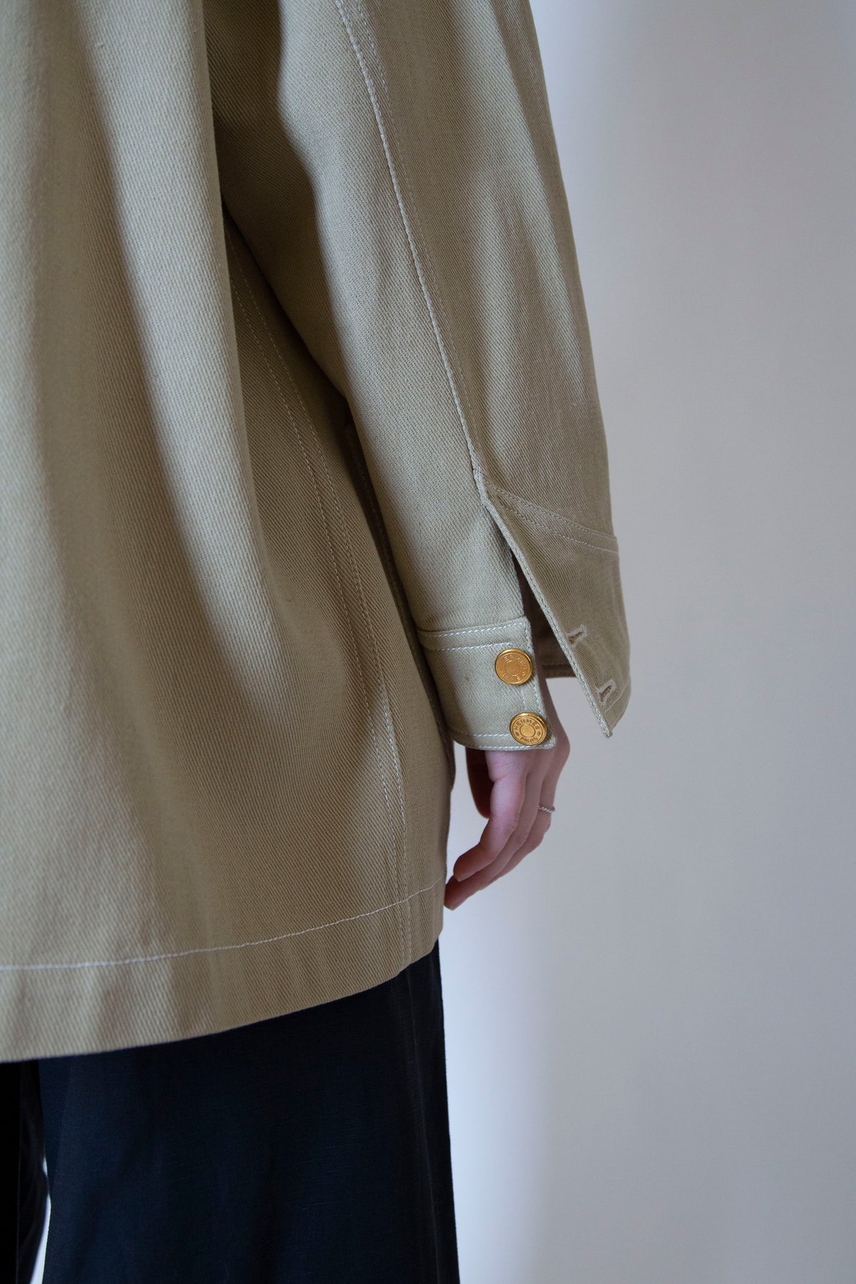Hermes canvas jacket