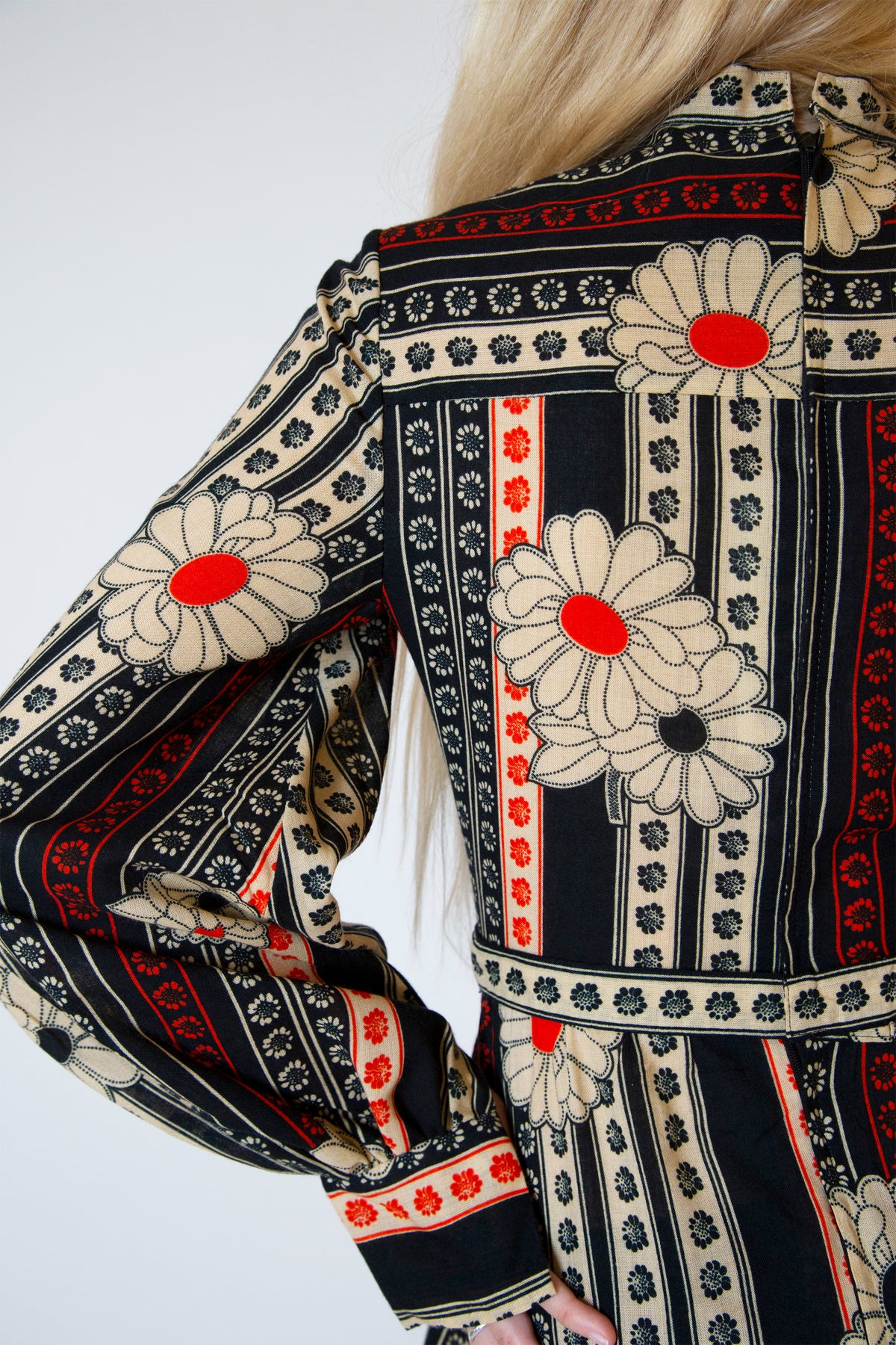 Jean Varon printed wool dress