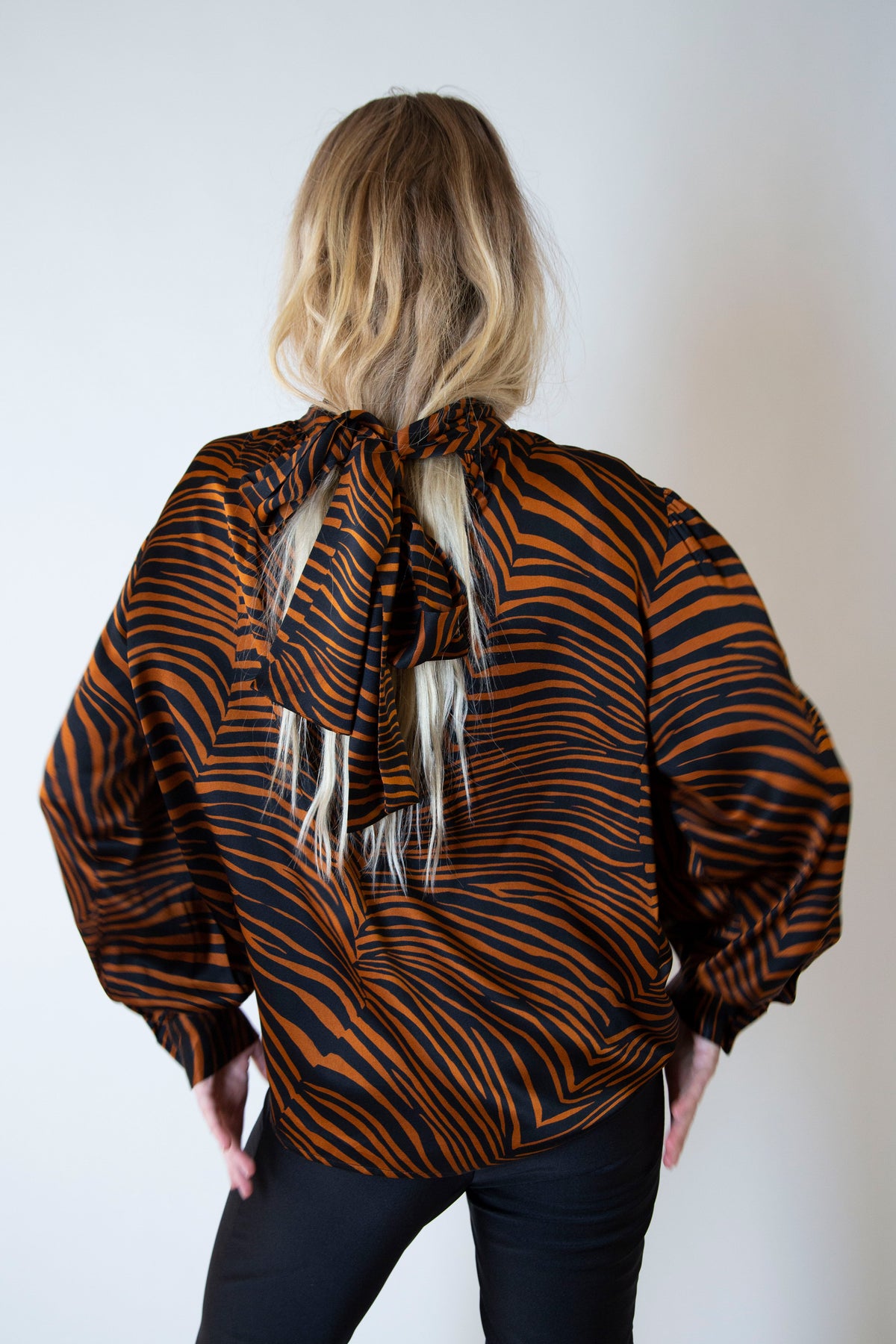 Yves Saint Laurent animal printed shirt