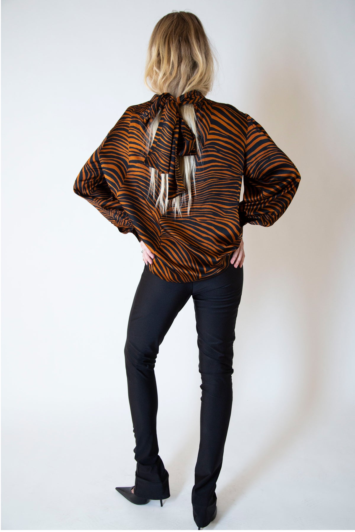 Yves Saint Laurent animal printed shirt