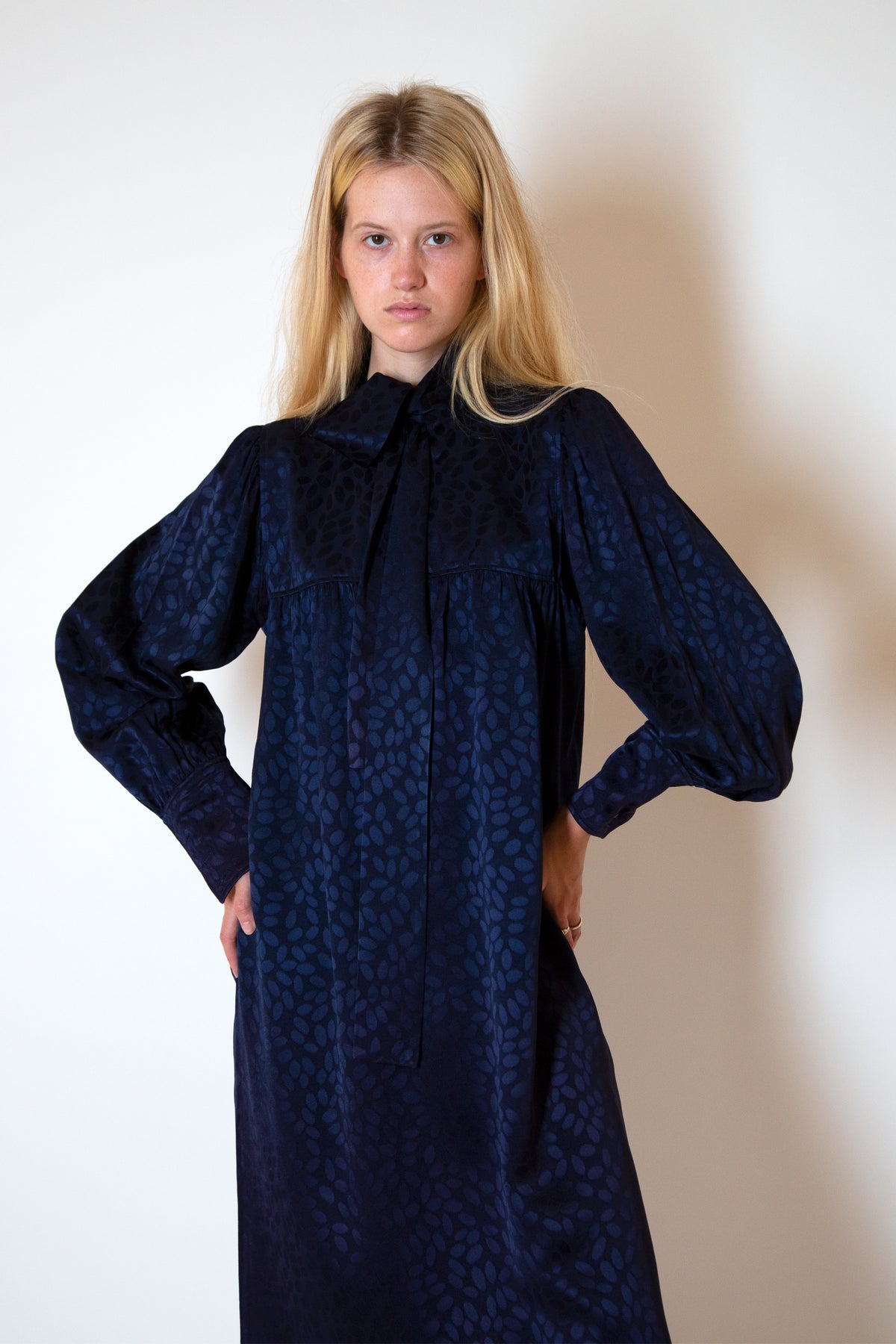 Yves Saint Laurent pussybow dress