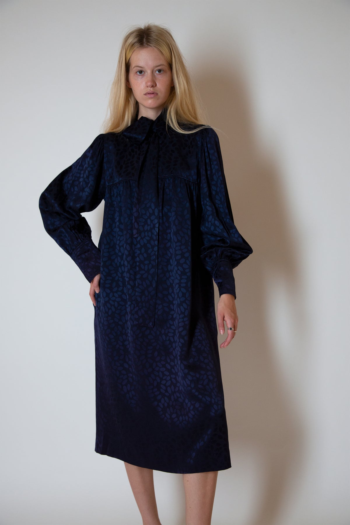 Yves Saint Laurent pussybow dress