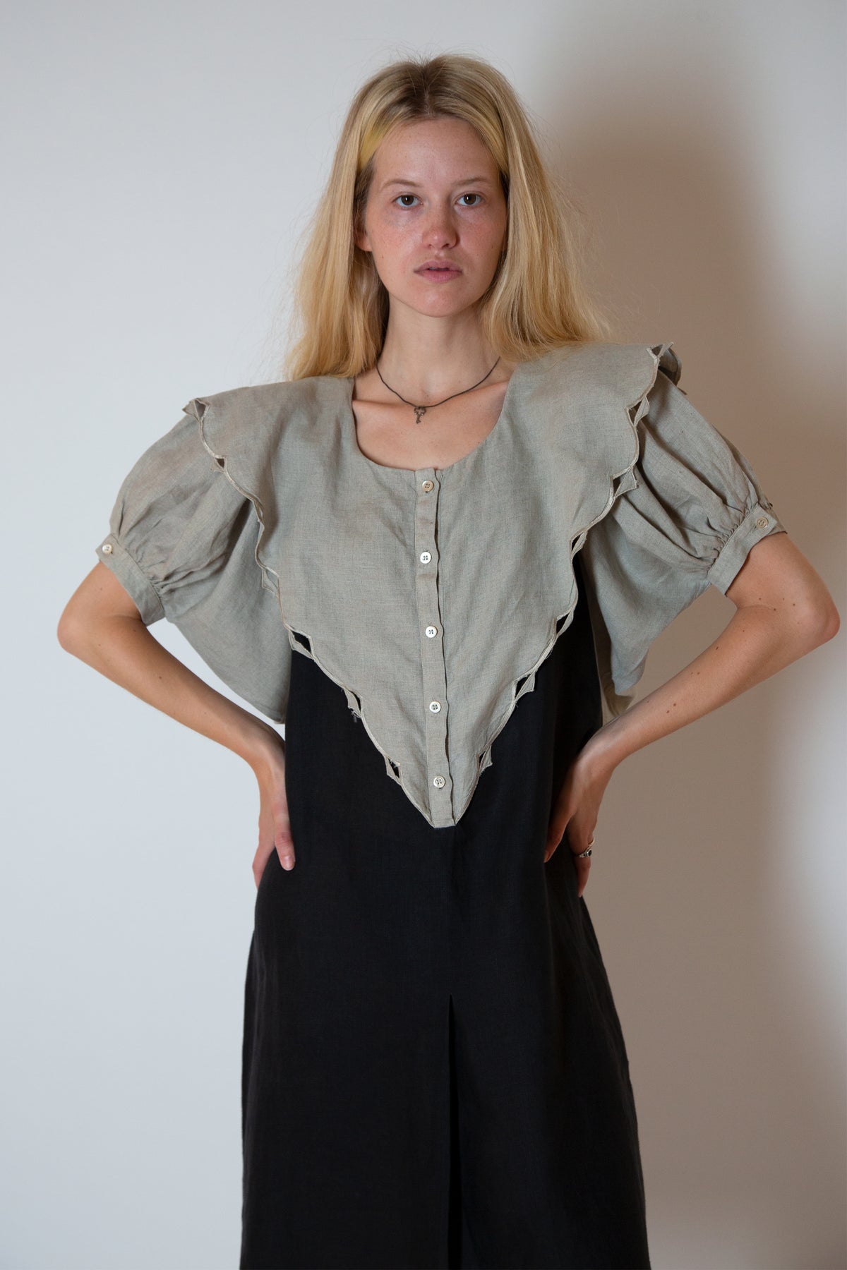 Vintage linen dress