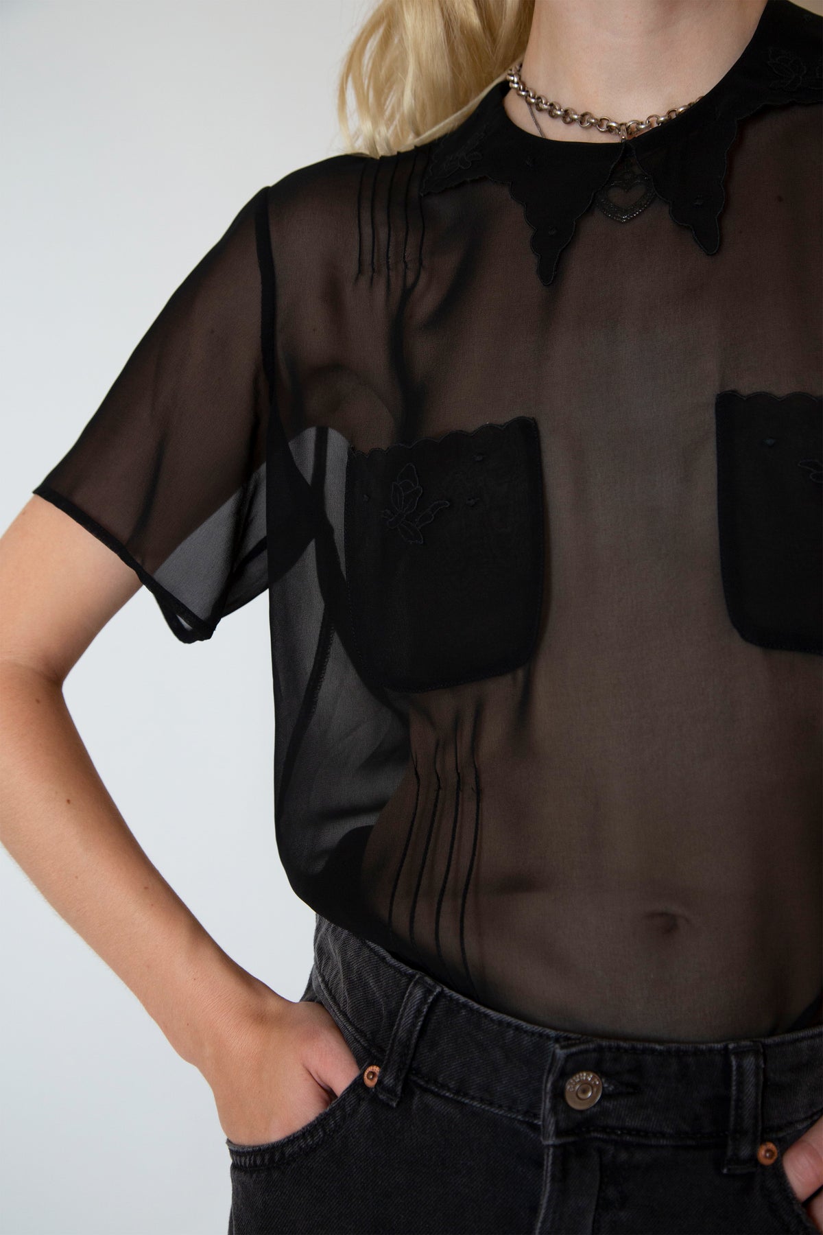 Cacharel silk shirt