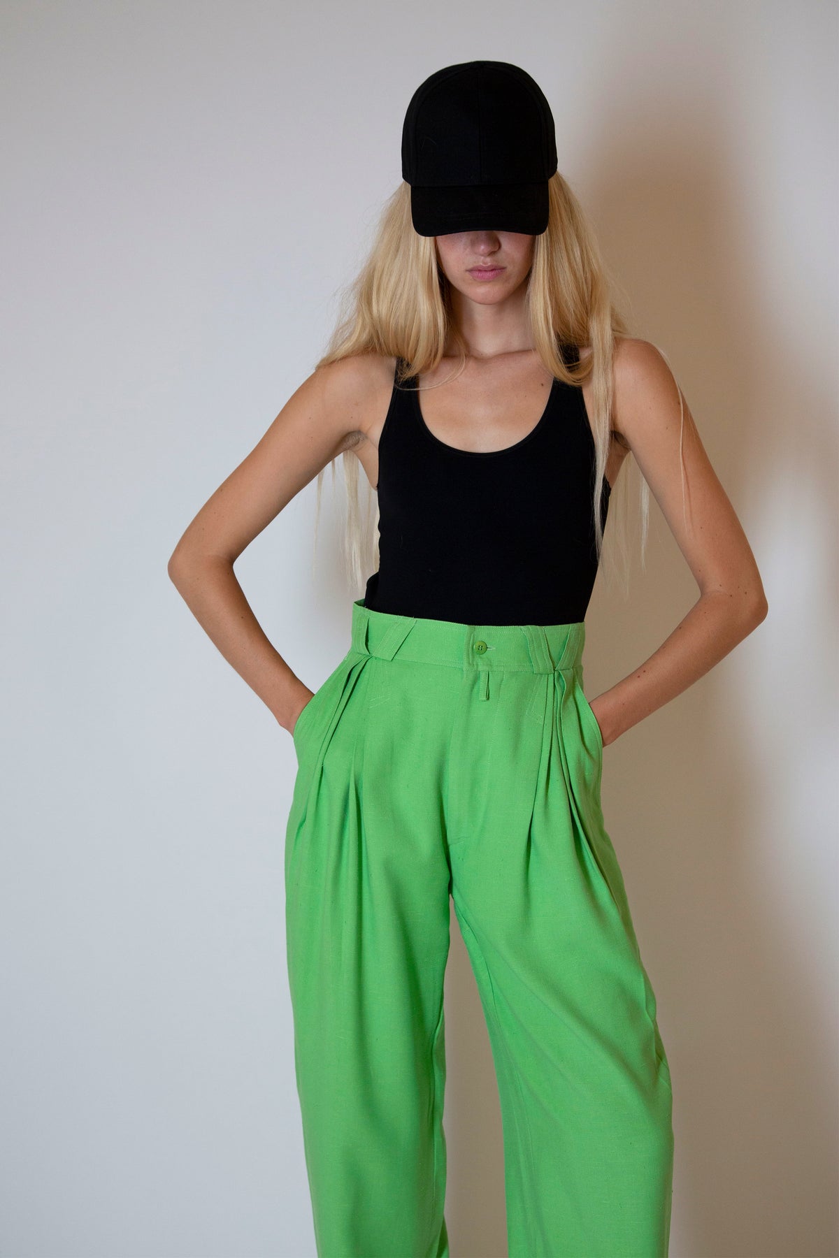Gianni Versace silk pants
