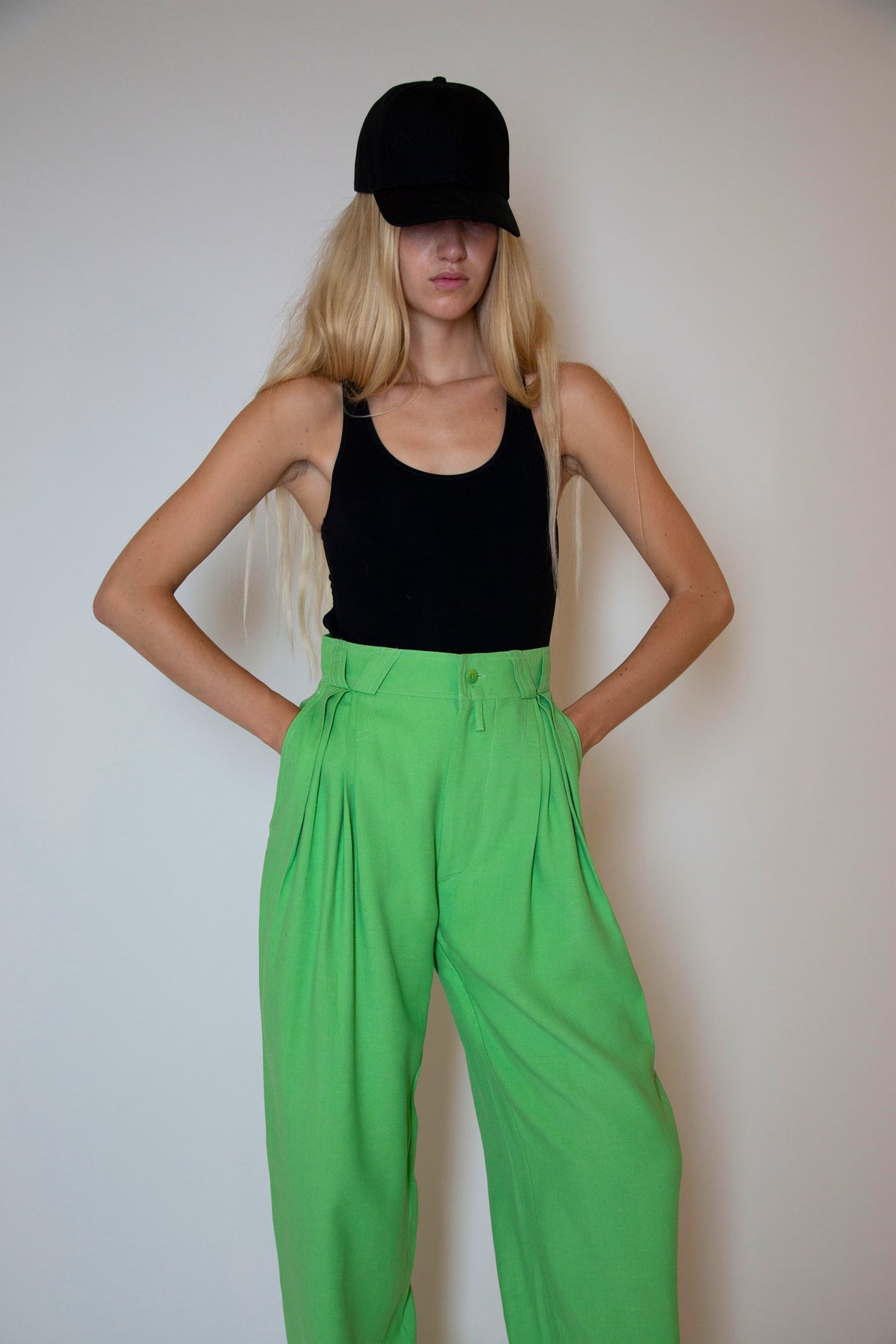 Gianni Versace silk pants